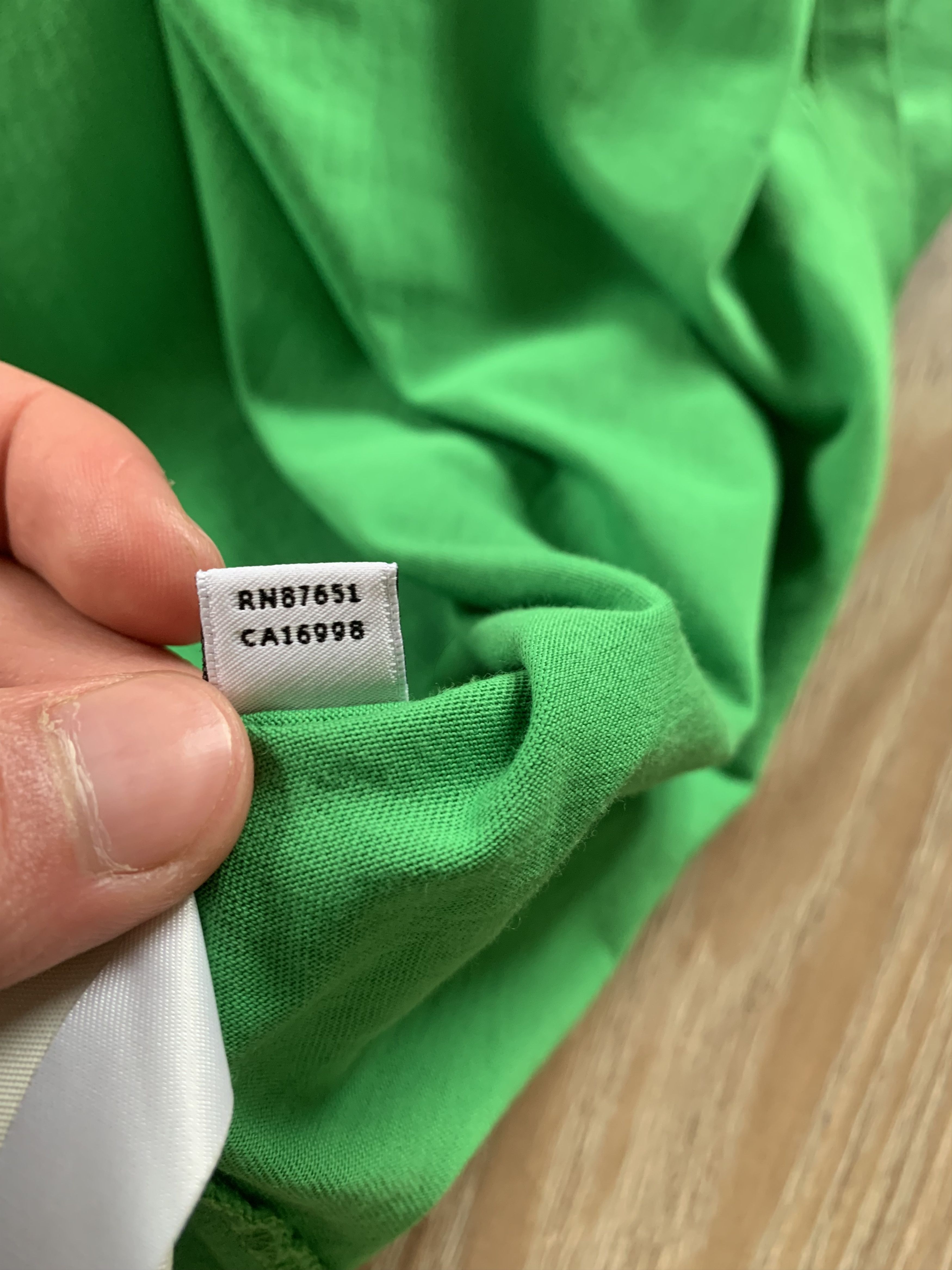 Lacoste Lacoste Cotton Green Basic T Shirt Size US S / EU 44-46 / 1 - 9 Thumbnail