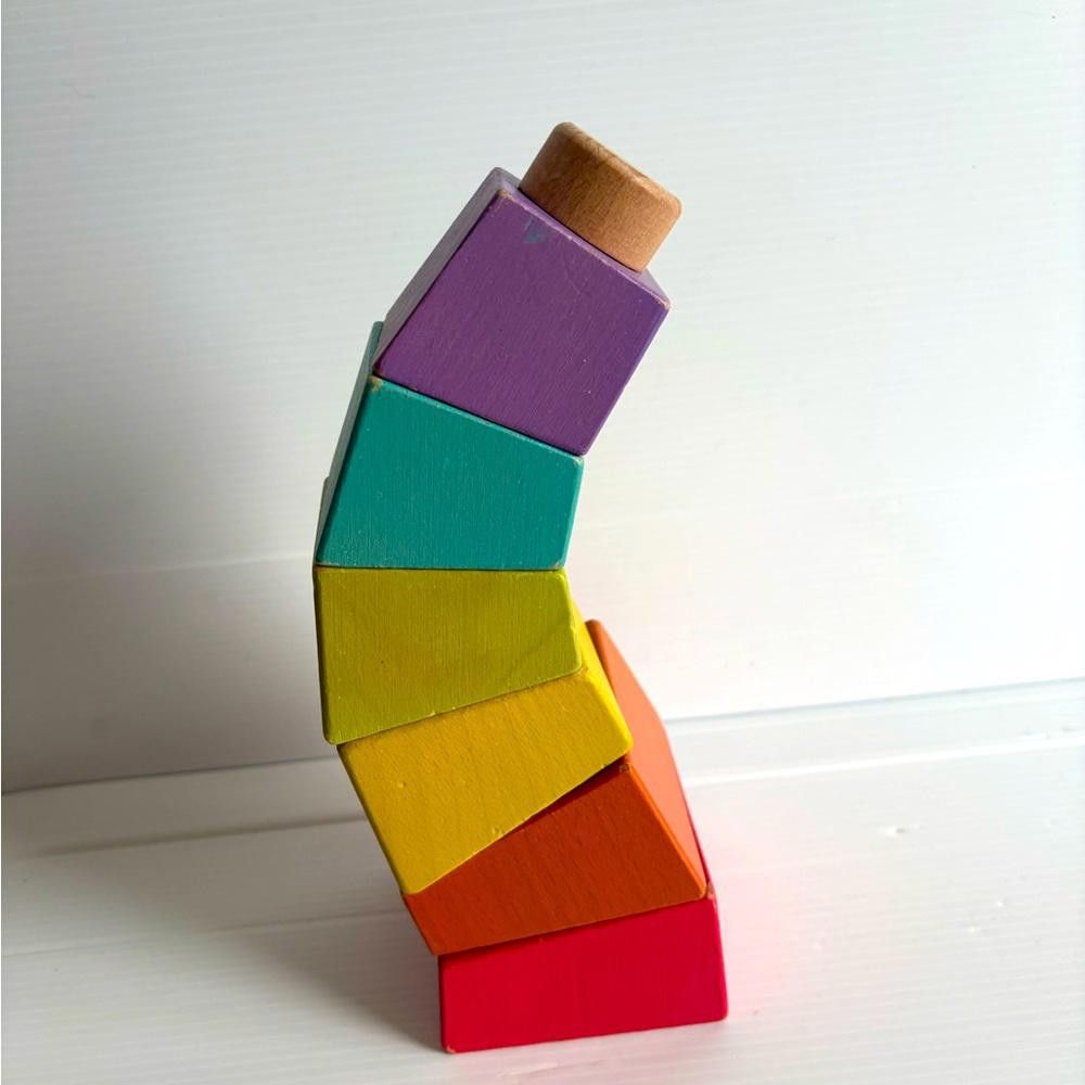 Designer Babu Wooden Block Stacker Size ONE SIZE - 1 Thumbnail