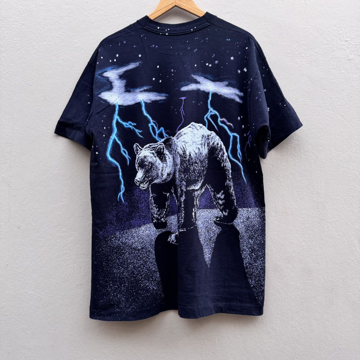 Vintage Vintage american thunder bear 90s tee Size US XL / EU 56 / 4 - 4 Thumbnail