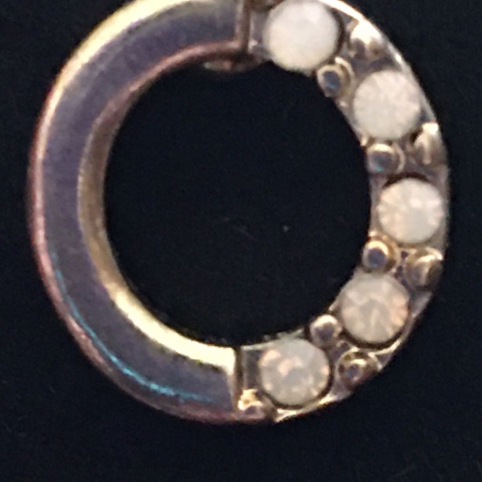Vintage Vintage gold plated genuine opal pierced earrings Size ONE SIZE - 3 Thumbnail