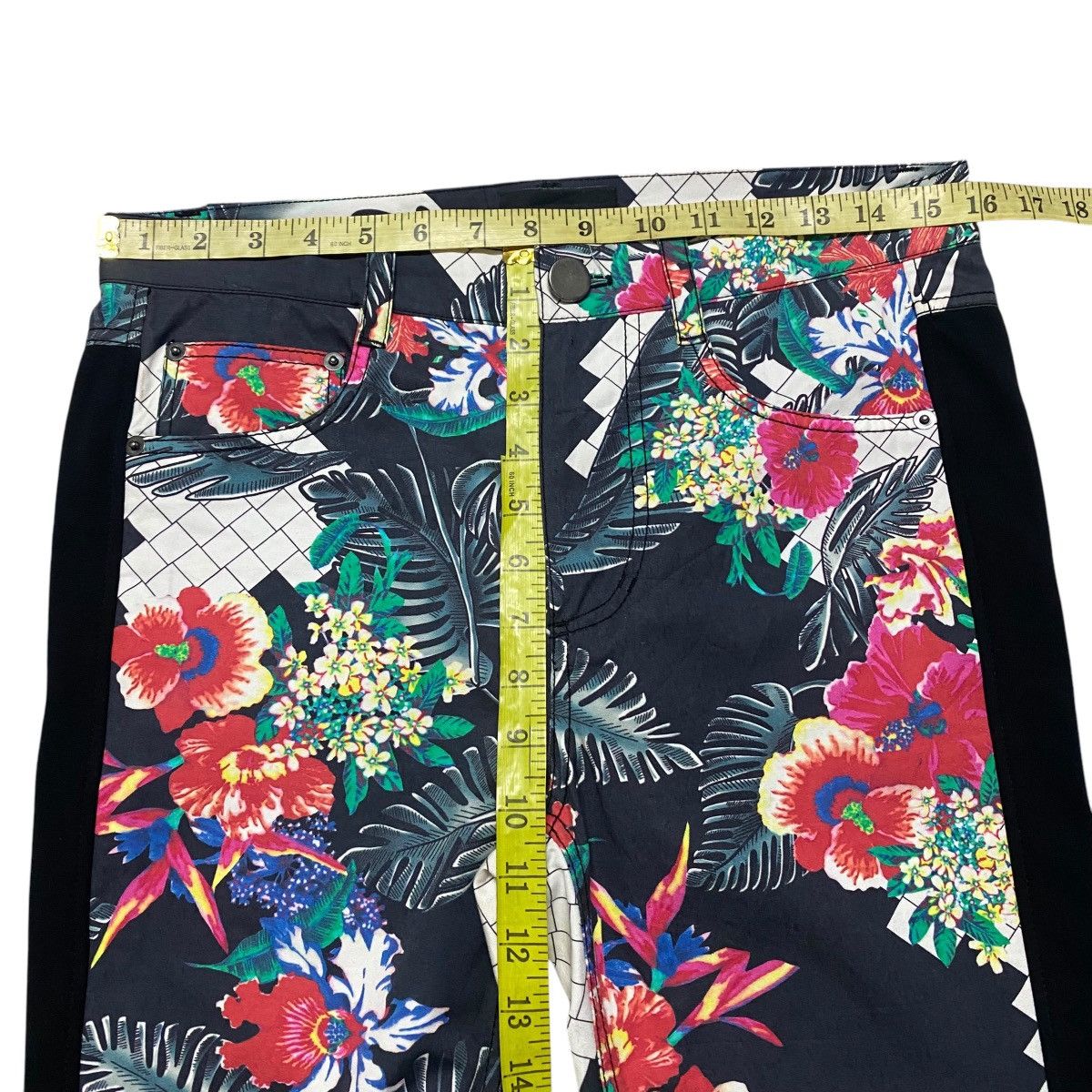 3.1 Phillip Lim SS2014 Phillip Lim Floral Jeans Stretch Size US 30 / EU 46 - 17 Thumbnail