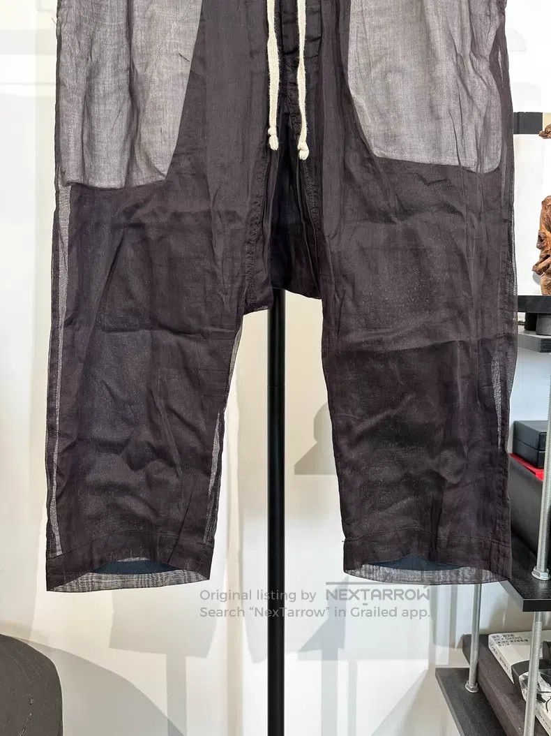 Rick Owens Rick Owens Mainline double mesh cropped pants Size US 38 / EU 54 - 5 Thumbnail