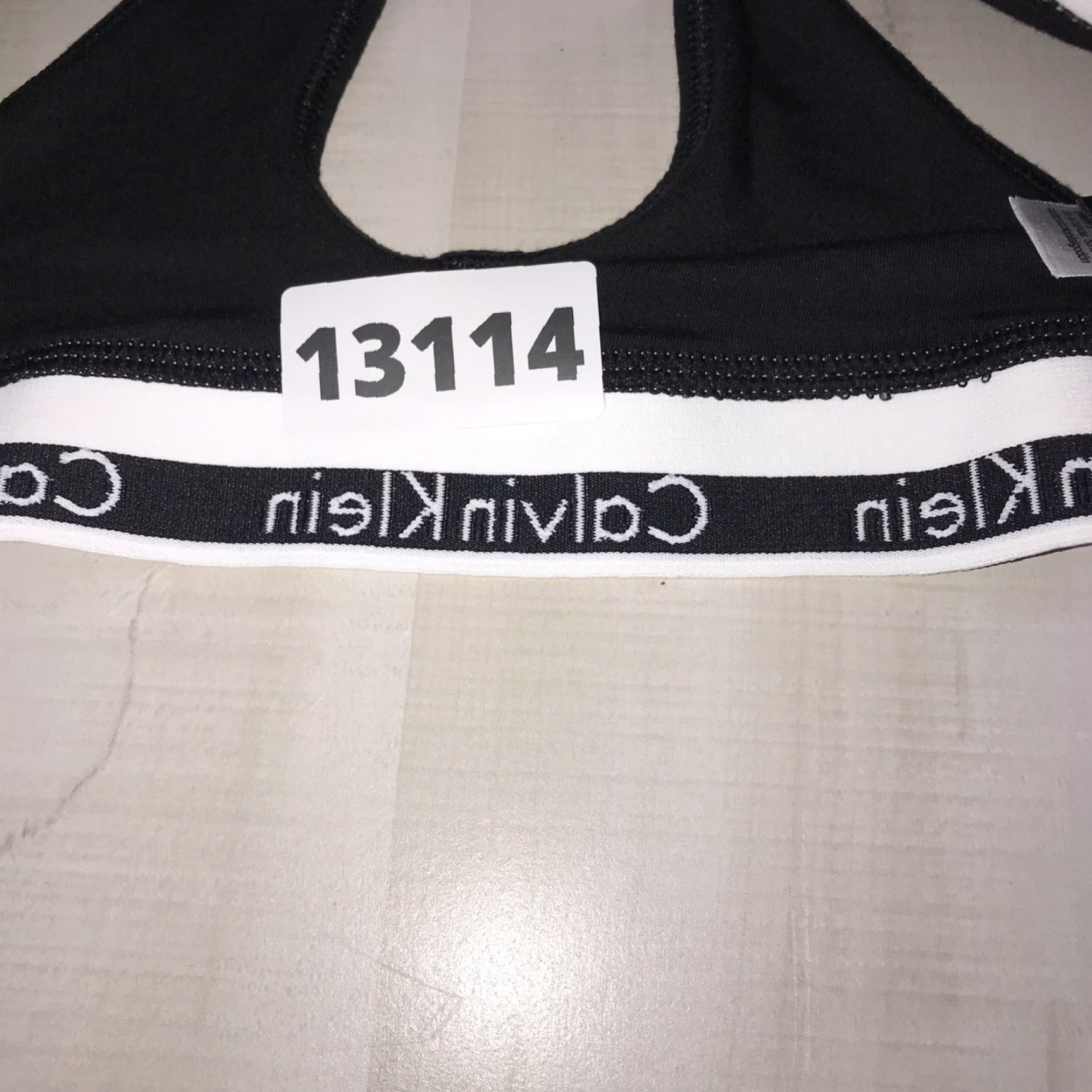 Calvin Klein calvin klein Sports Bra Band Logo Padded EUC Women S Multicolor Activewear Shirt/Top Size ONE SIZE - 3 Thumbnail