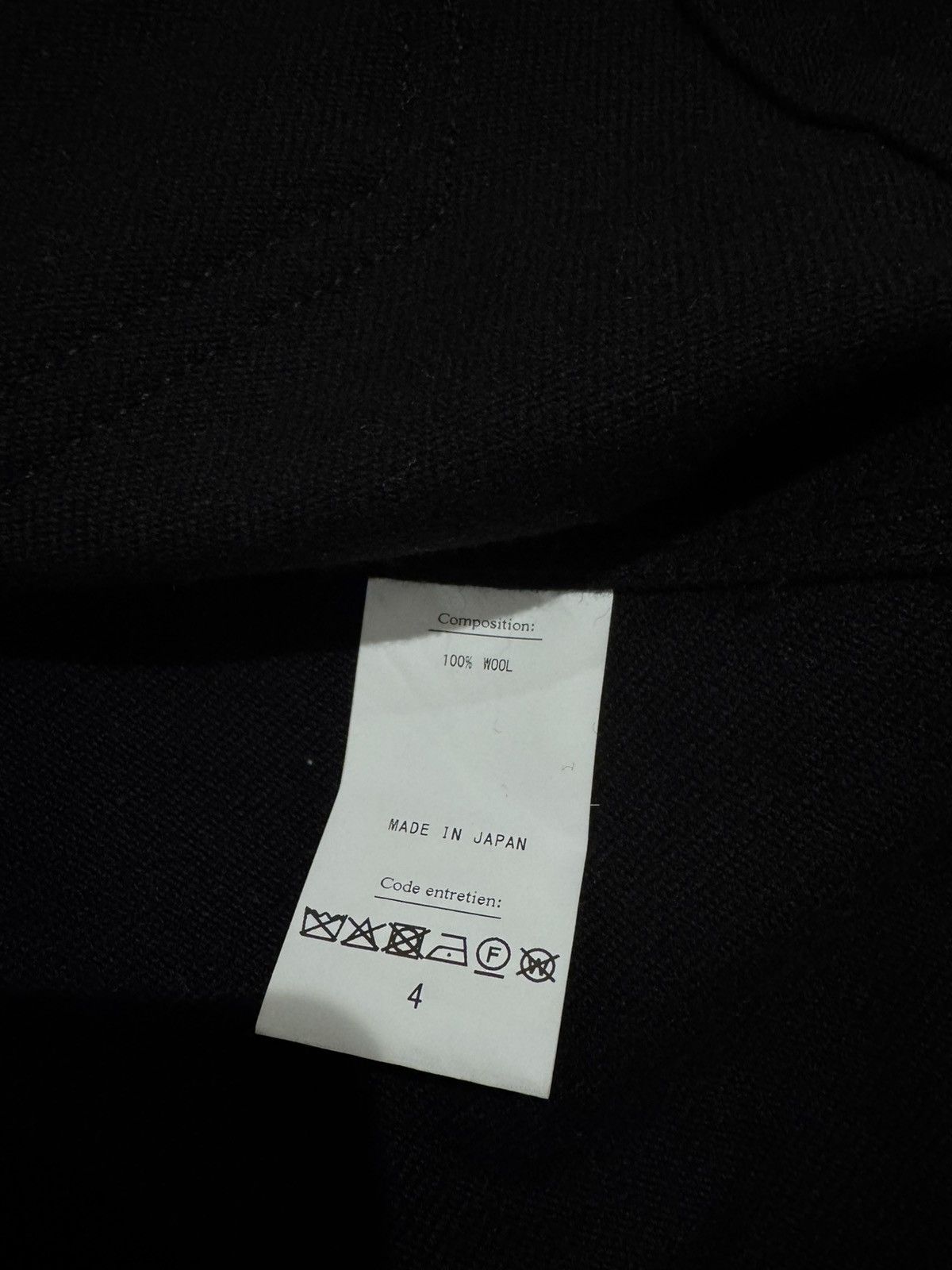 Herill Herill Black Sheep Wool Railroad Chore Jacket XL (4) Japan Size US XL / EU 56 / 4 - 5 Thumbnail