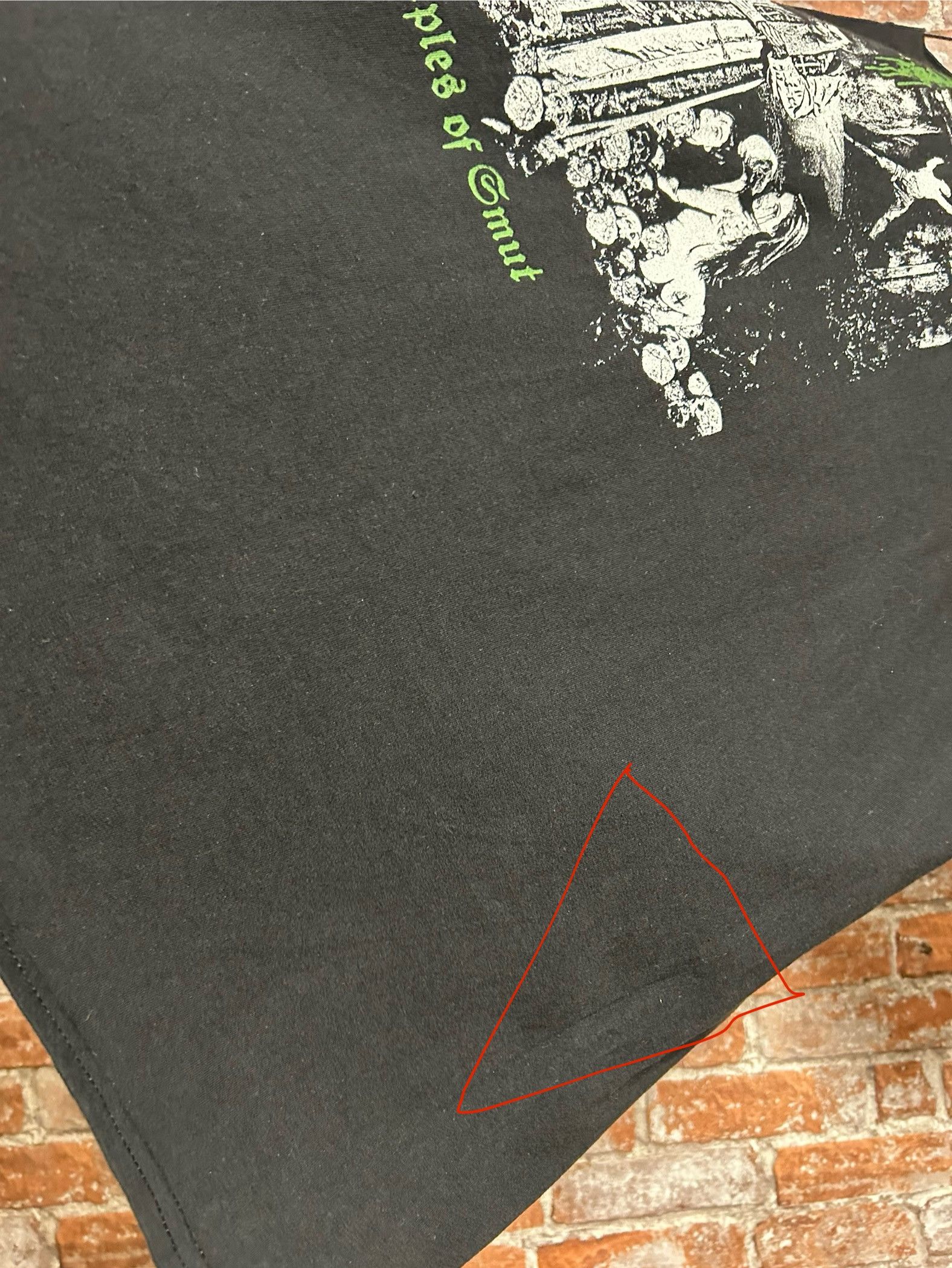 Band Tees Gut 2000s Vintage Grindcore Band Tee Size US XXL / EU 58 / 5 - 14 Thumbnail