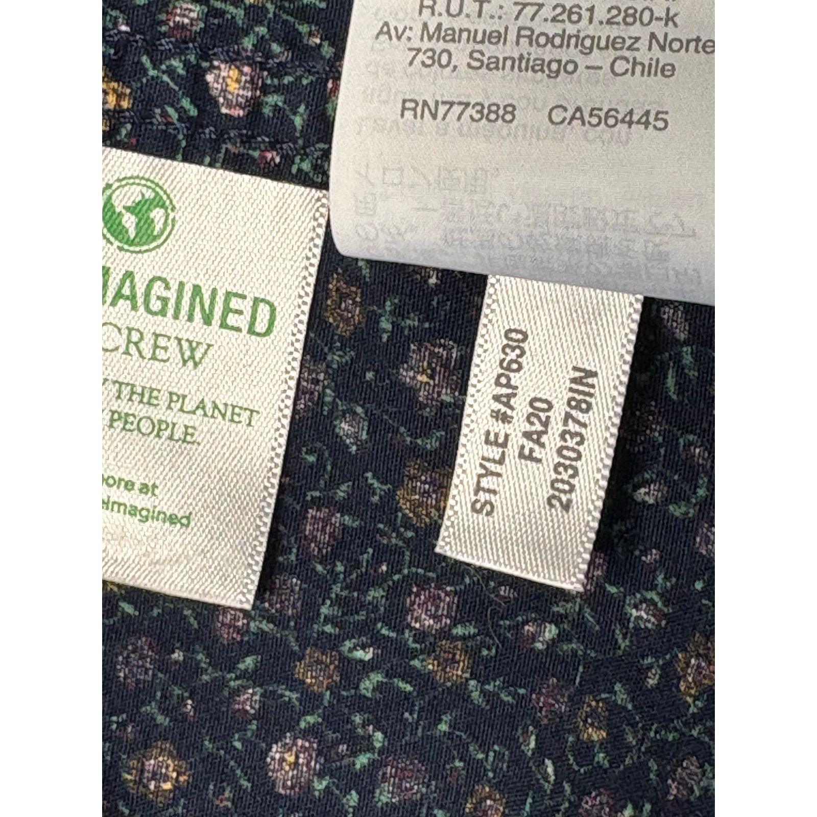 J.Crew J. Crew Collared Classic Flex Washed Green Floral Shirt sx L Size US L / EU 52-54 / 3 - 10 Thumbnail