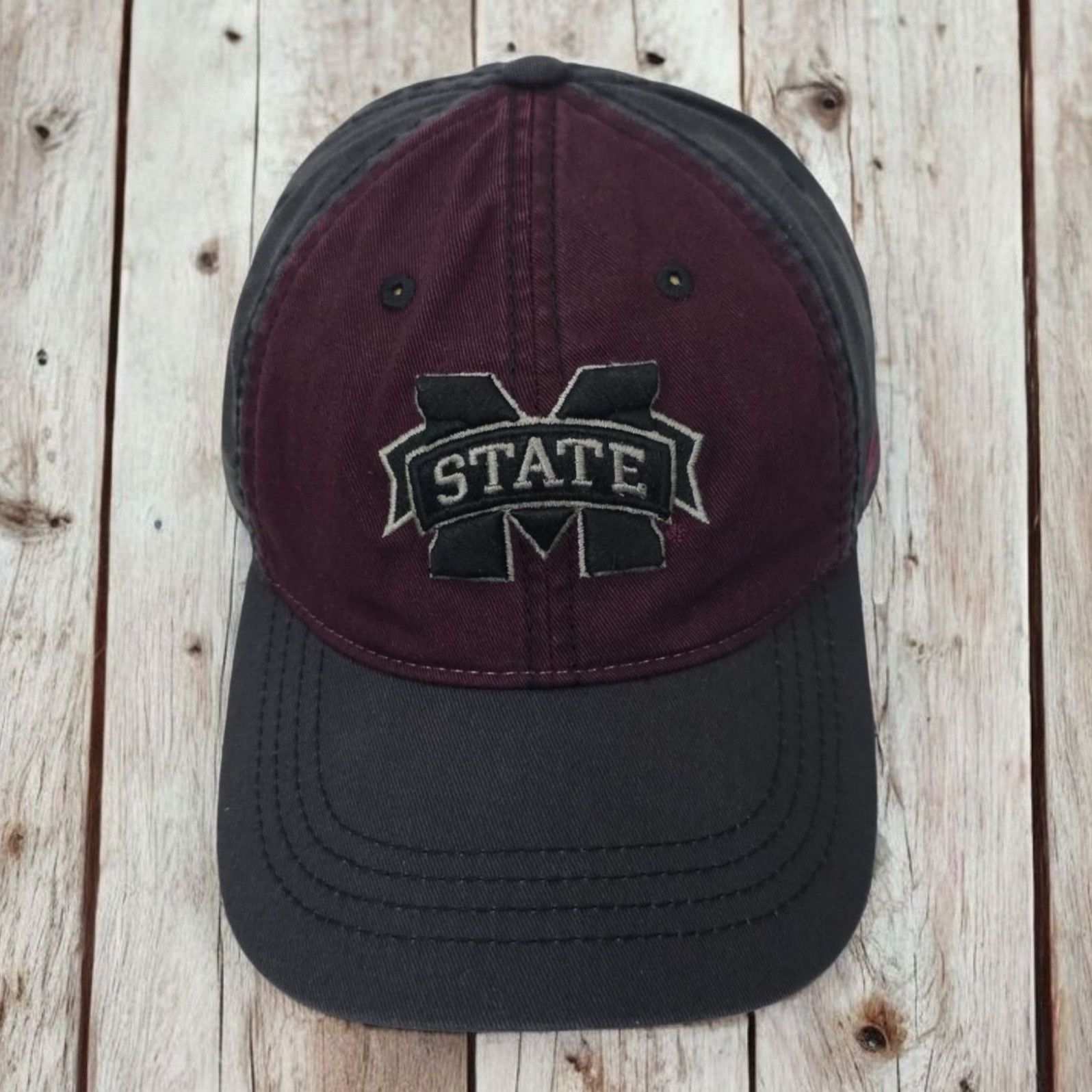 Zephyr Zephyr MS State Bulldogs Strapback Cap Trucker Baseball Hat Size ONE SIZE - 1 Thumbnail