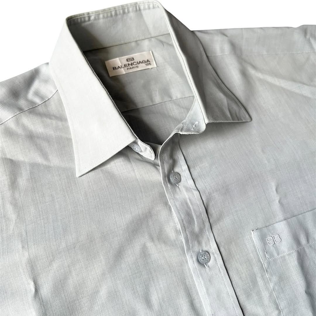 Balenciaga Balenciaga Shirt Button Ups Size US XXL / EU 58 / 5 - 5 Thumbnail