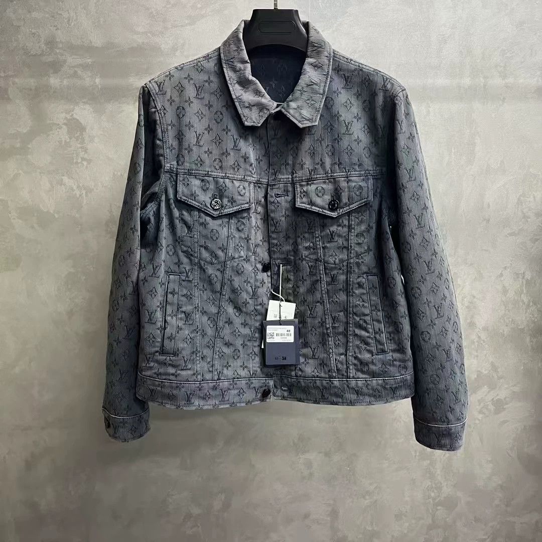 Louis Vuitton Louis Vuitton Retro Blue Light Jacket 48 Men Size US XL / EU 56 / 4 - 1 Thumbnail