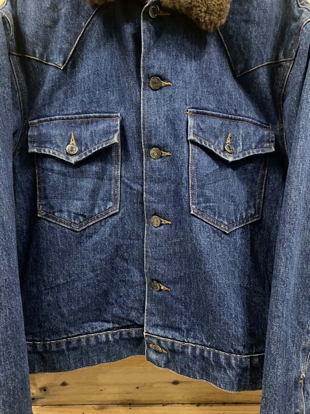 Polo Ralph Lauren 80s Polo Ralph Lauren sherpa collar denim trucker jacket Size US M / EU 48-50 / 2 - 6 Thumbnail