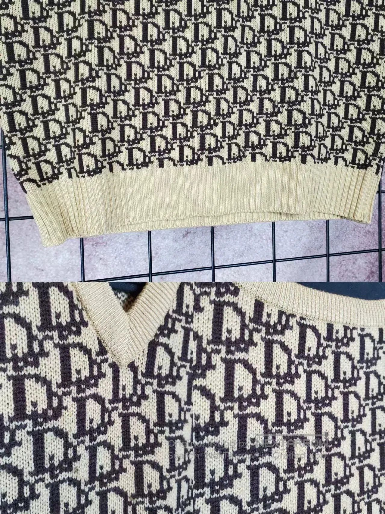 Dior dior vintage wool vest with iconic design. Size US S / EU 44-46 / 1 - 4 Thumbnail