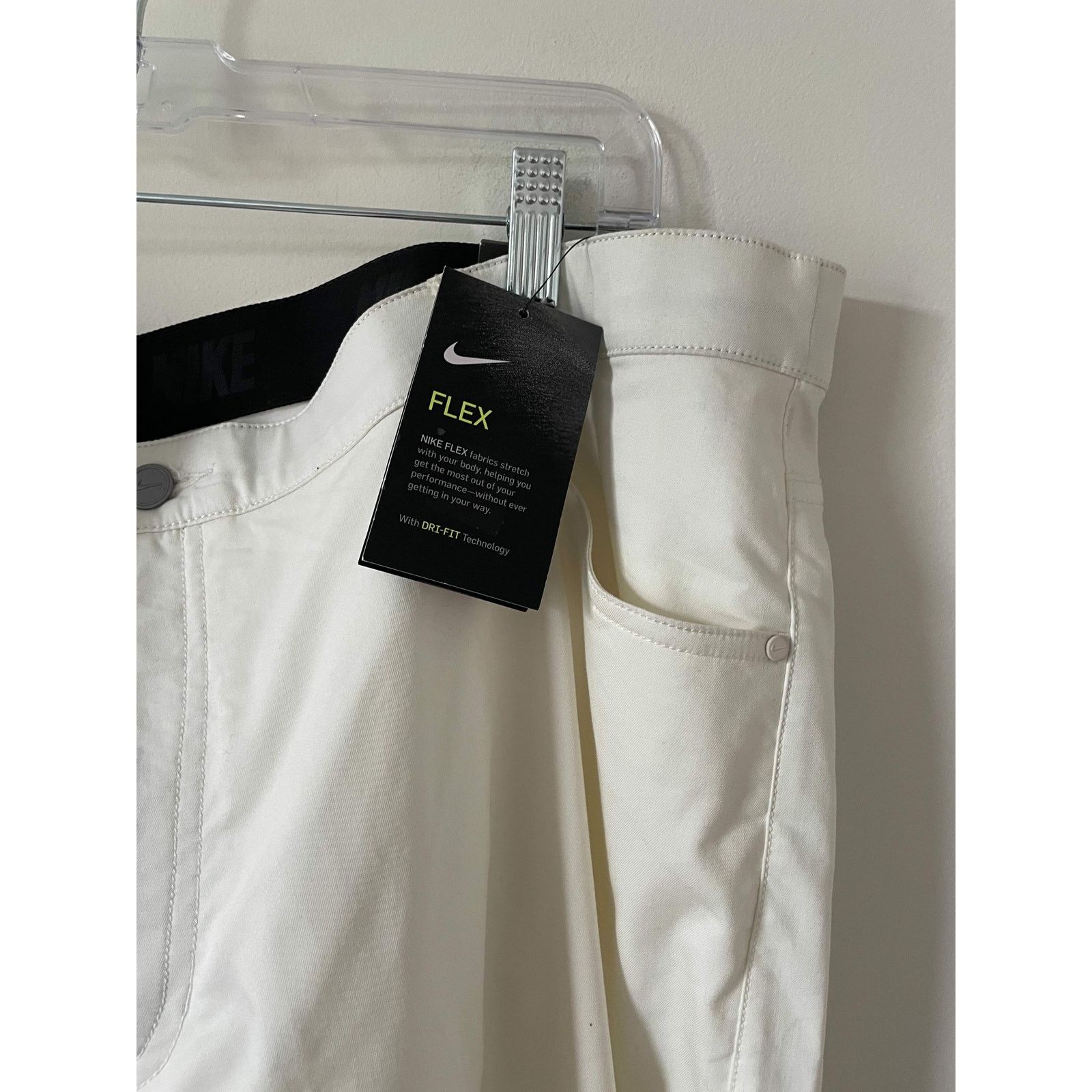 Nike Nike Slim Flex Performance Pants White Cactus Size 42x32 NEW Size US 42 / EU 58 - 7 Thumbnail
