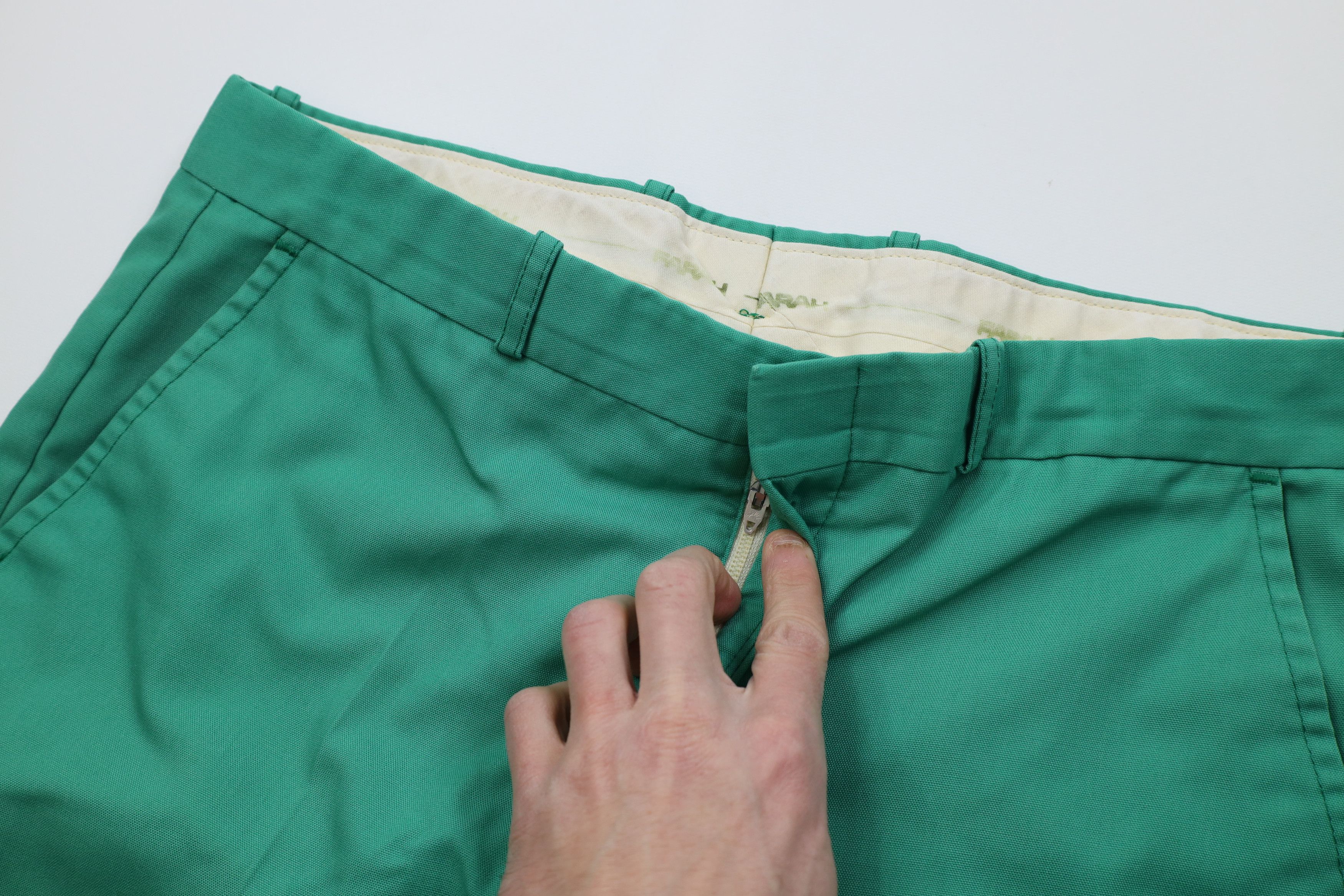 Vintage Vintage 70s Streetwear Flared Wide Leg Chino Pants Mint USA Size US 36 / EU 52 - 7 Thumbnail