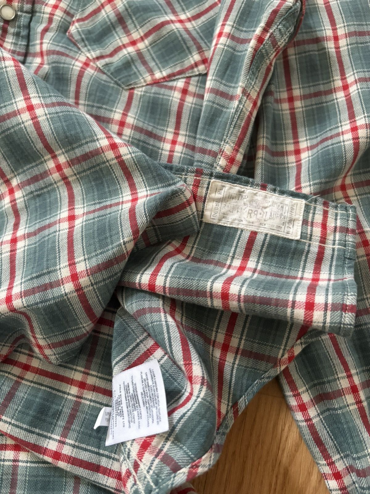 RRL Ralph Lauren Ralph Lauren Double RL Shirt Size L / US 10 / IT 46 - 3 Thumbnail