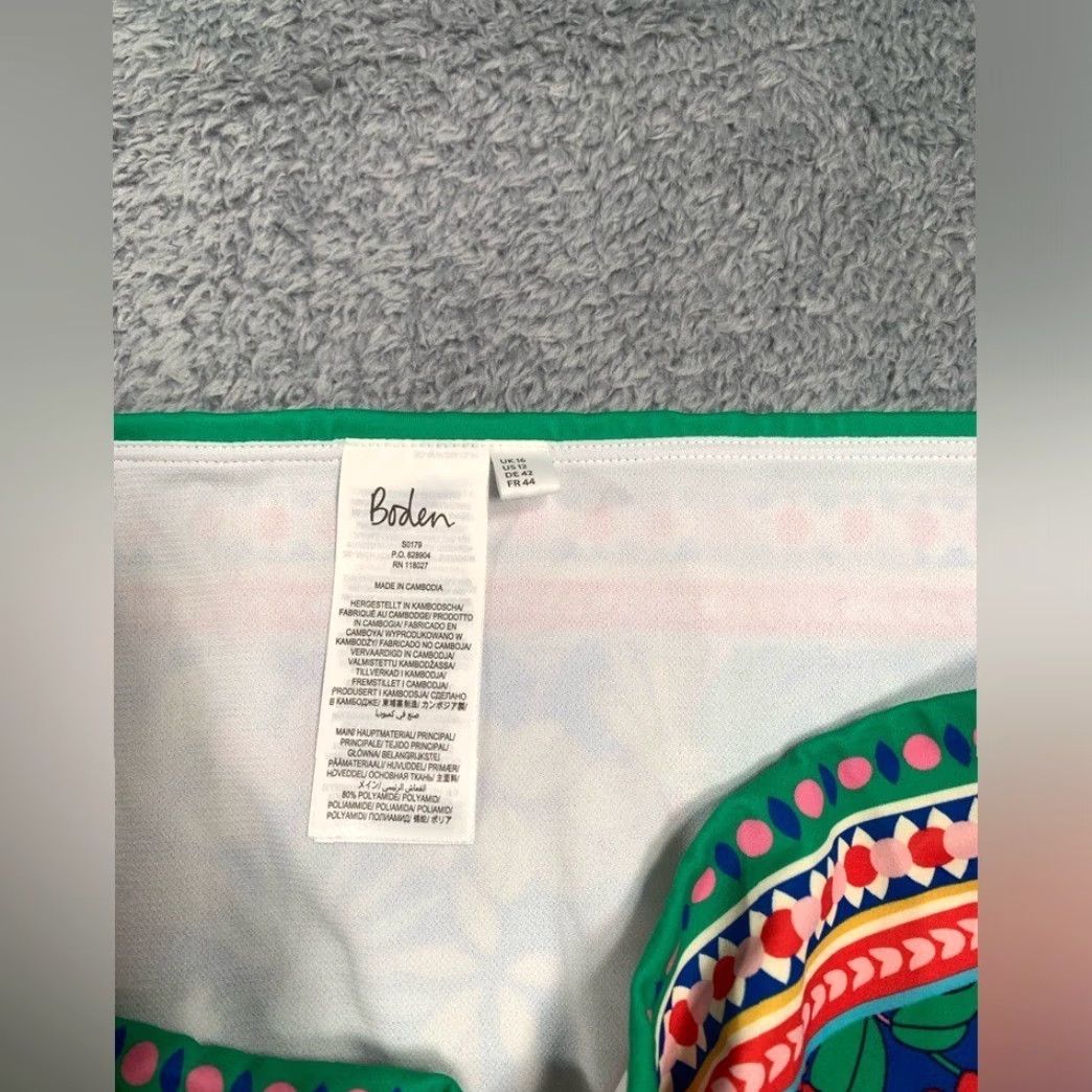Boden **Boden Women's 12 Blue Bikini Bottoms** User: **Boden Women's 12 Blue Bikini Bottoms** Size 34" / US 12 / IT 48 - 4 Thumbnail