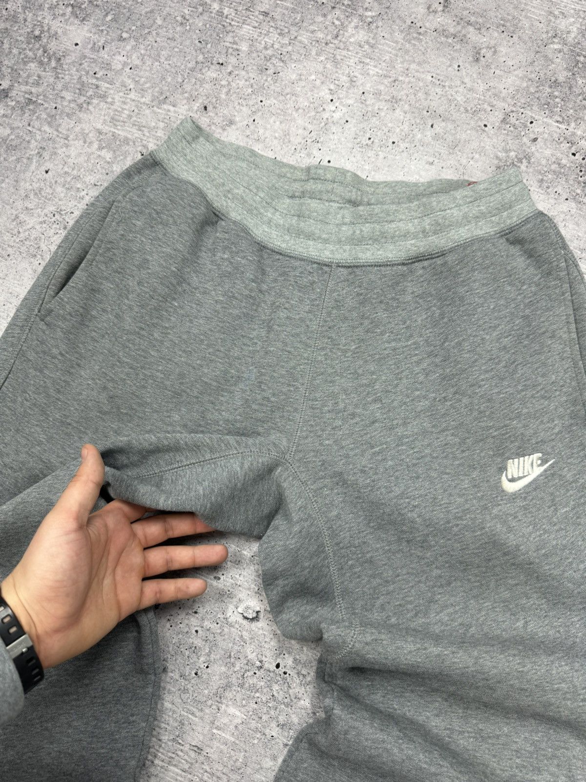 Nike Vintage Nike 90’s Y2K Style Swoosh Logo Sweatpants Joggers Size US 32 / EU 48 - 8 Thumbnail