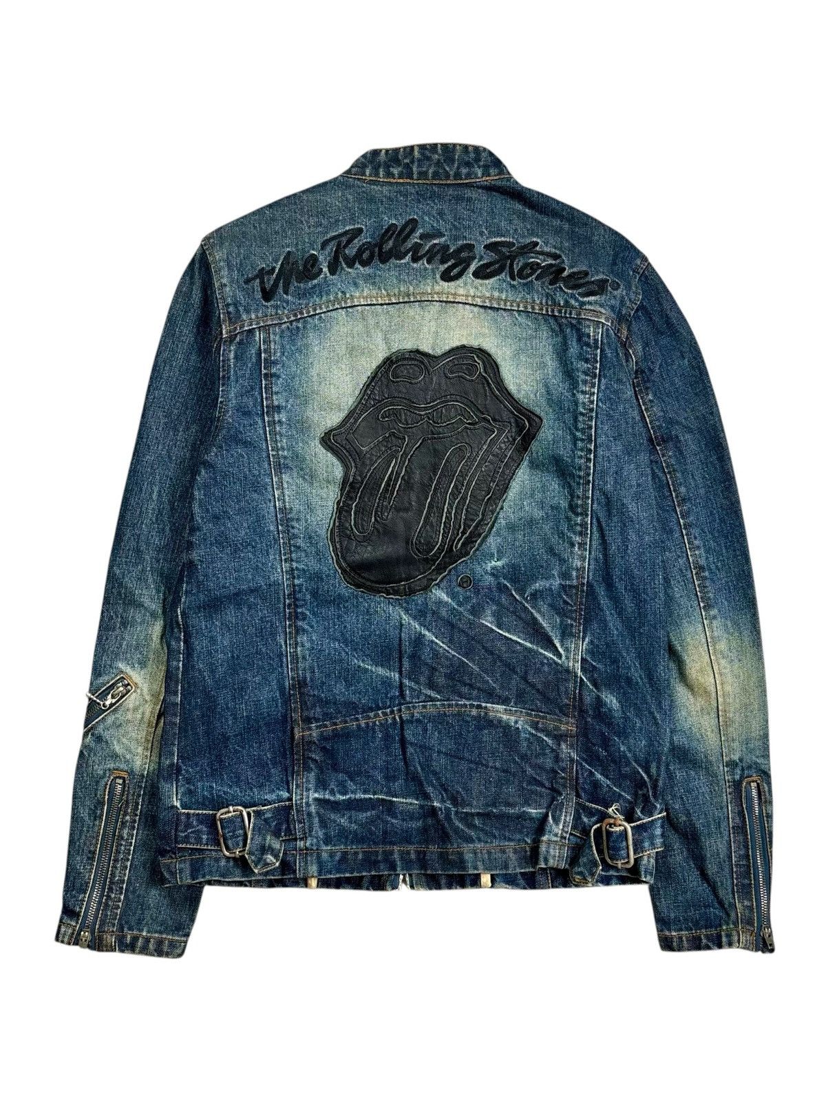 JACKROSE 2011 Archive Jackrose x Rolling Stone - Rider Denim Jacket Size US M / EU 48-50 / 2 - 1 Thumbnail