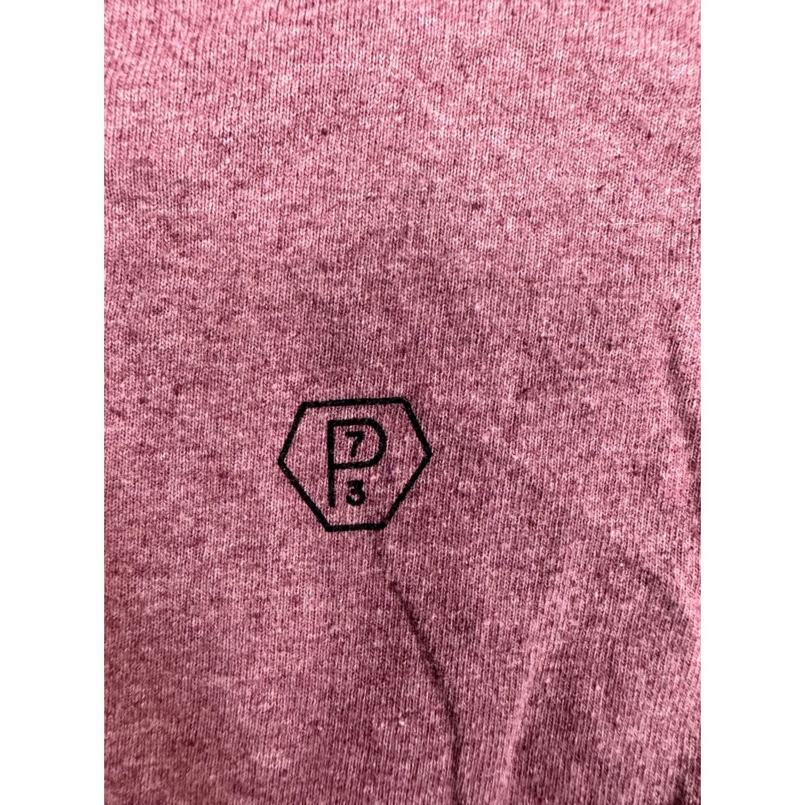 Patagonia Patagonia Responsibili-Tee Maroon Short Sleeve T-Shirt Size M Forge Mark Size US M / EU 48-50 / 2 - 2 Thumbnail