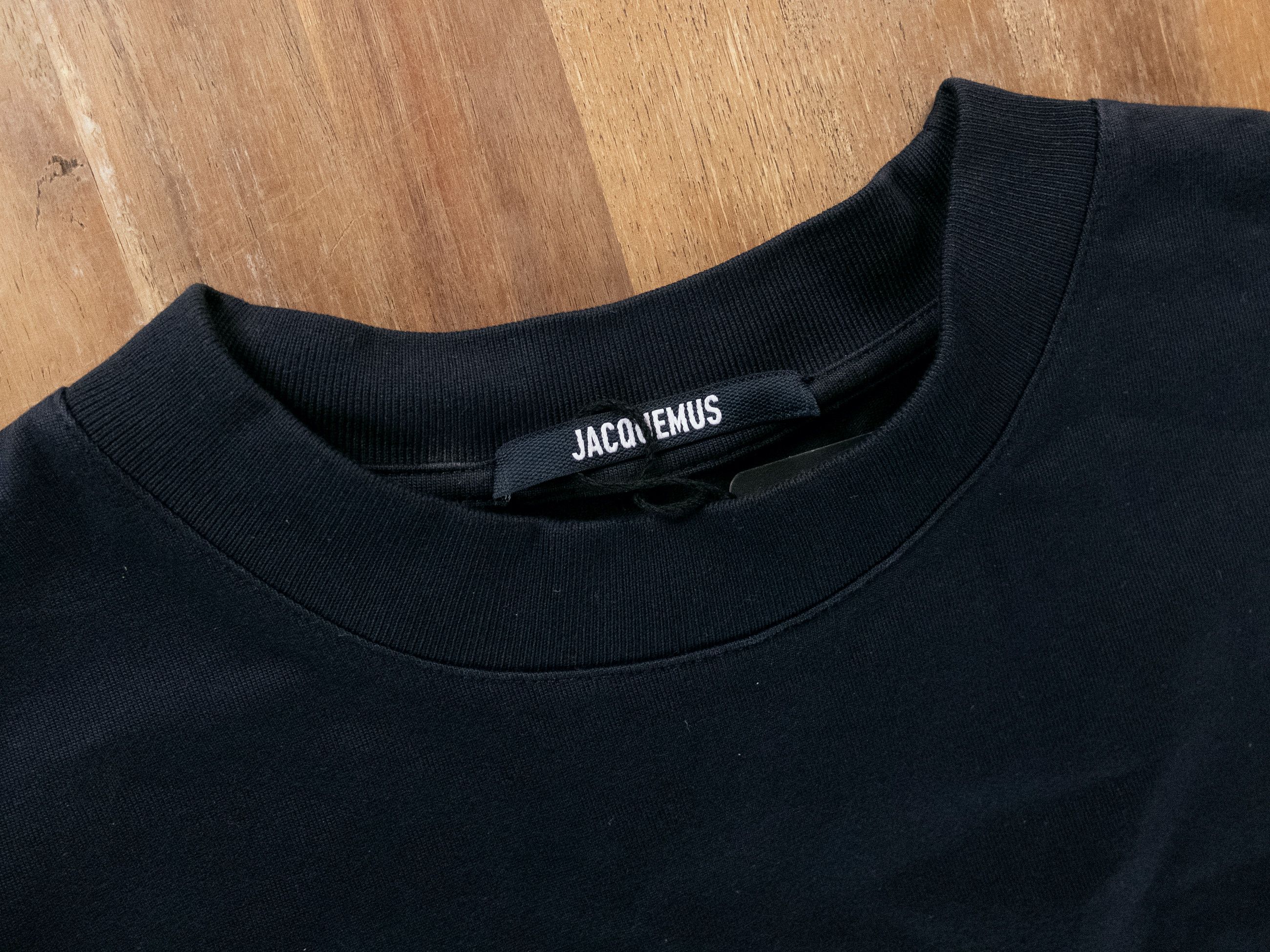 Jacquemus JACQUEMUS Haltères navy blue relaxed barbell t-shirt Large Size US L / EU 52-54 / 3 - 5 Thumbnail