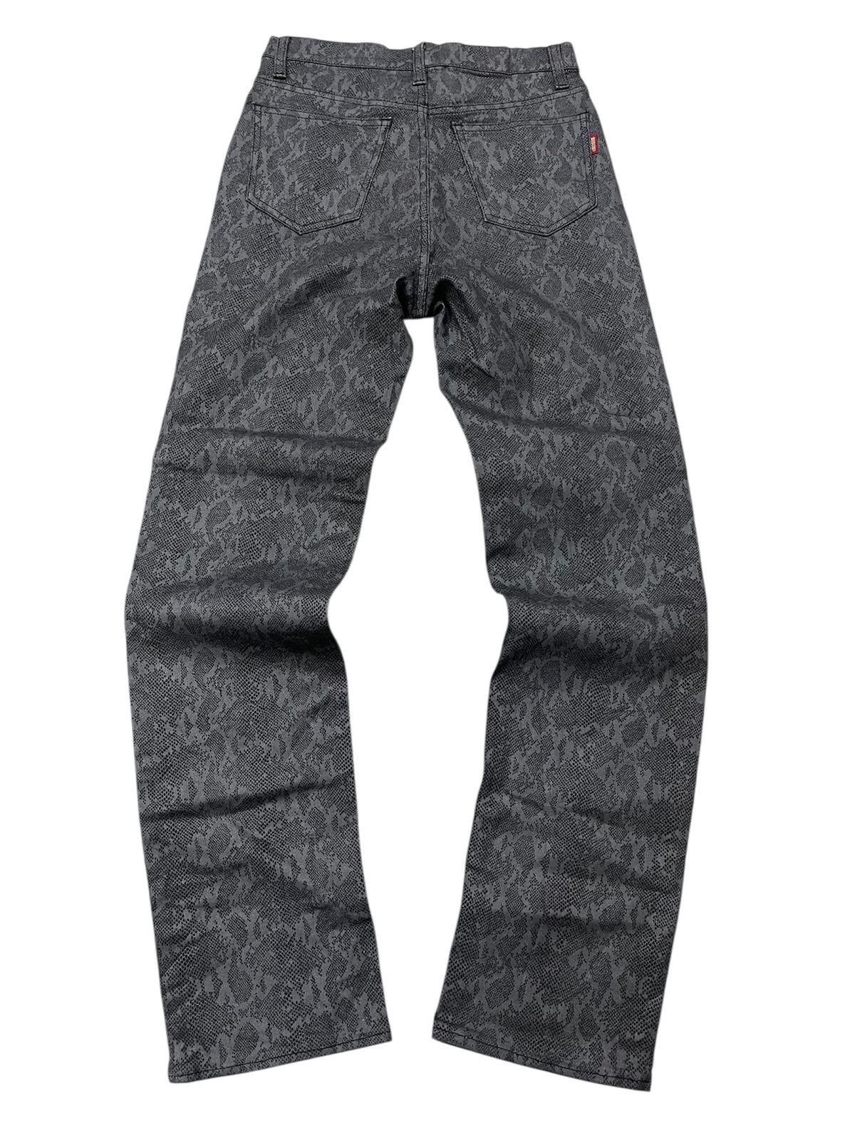 Japanese Brand Bison Pyton Pattern skinny Pants Size US 26 / EU 42 - 2 Thumbnail