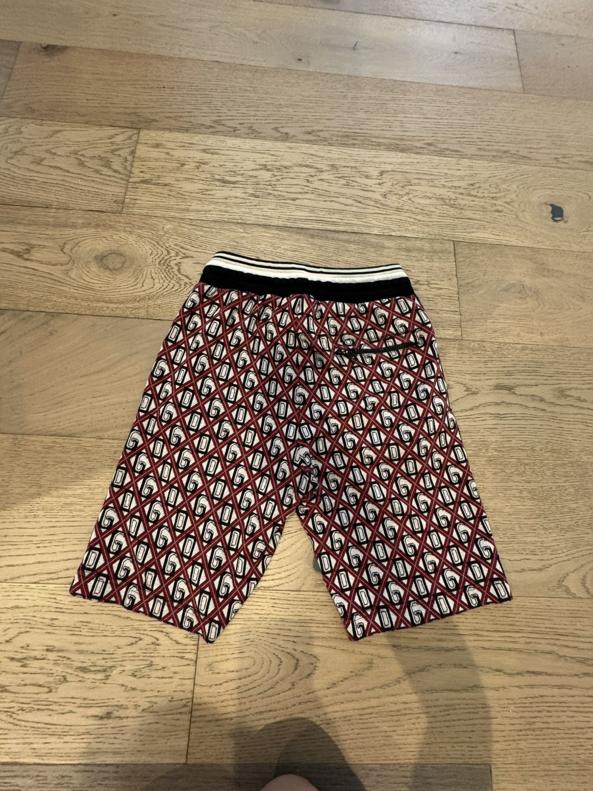 Dolce & Gabbana Dolce & Gabbana Monogram Running Shorts – Size 44 Size US 44 / EU 60 - 2 Thumbnail