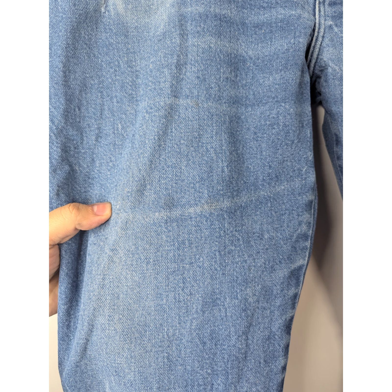 Wrangler VINTAGE Wrangler Jeans Men's 36x34 Cowboy Cut Bootcut Distressed 13MWZ Western Workwear Jeans Size US 36 / EU 52 - 6 Thumbnail