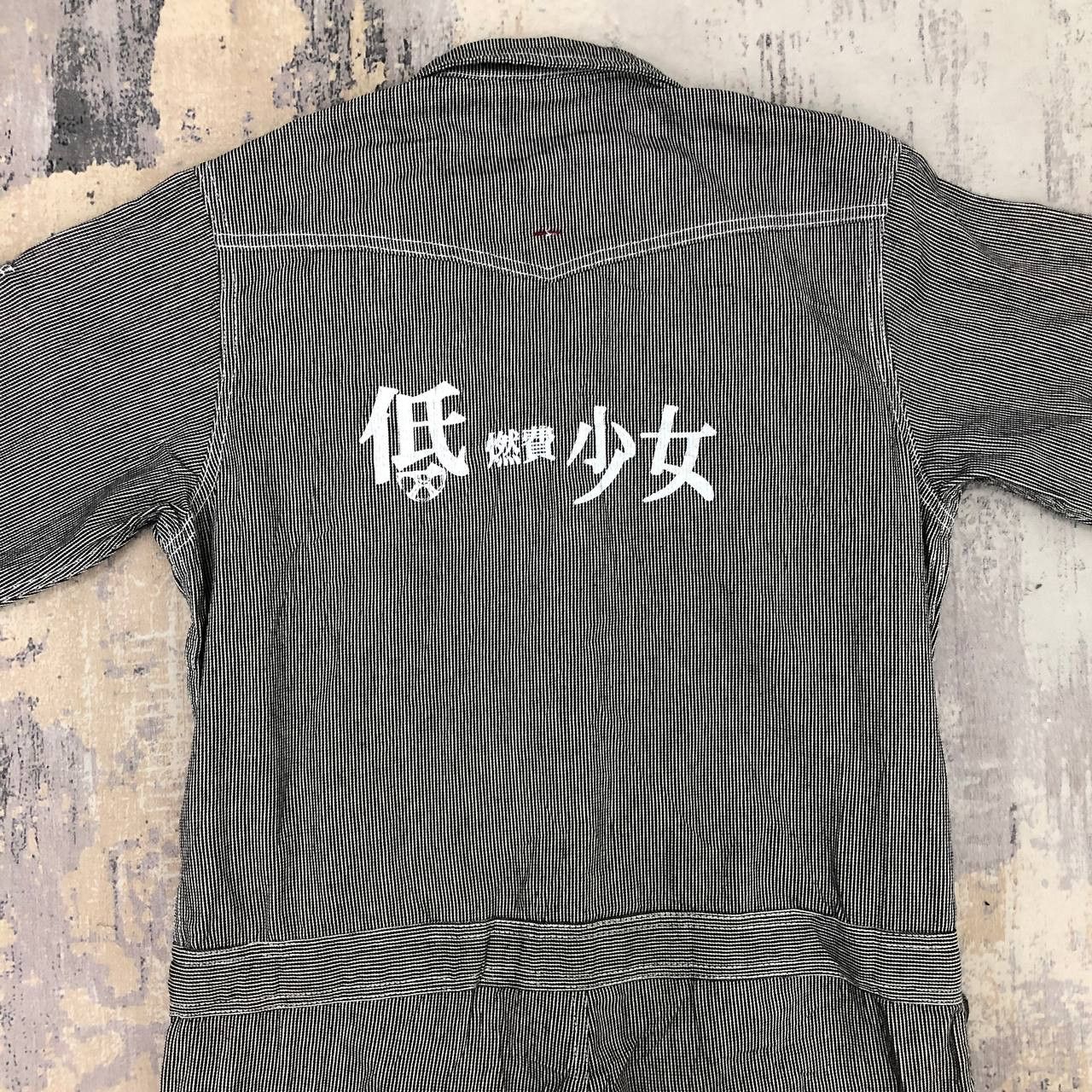 Japanese Brand P682 BRACE ENGINEER'S ICONIC HICKORY STRIPED COVERALLS Size US M / EU 48-50 / 2 - 5 Thumbnail