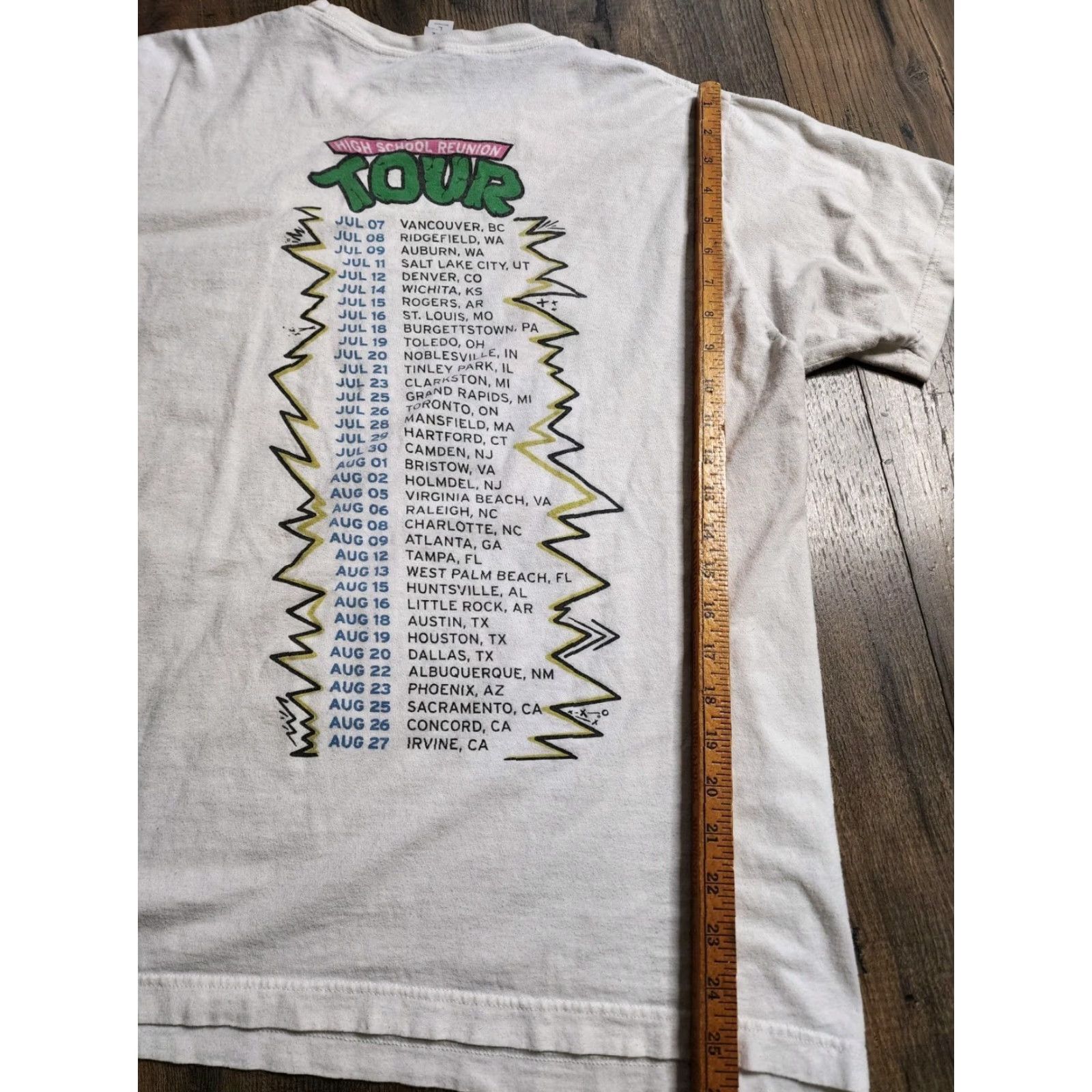 Vintage Vintage Snoop Dogg Hip Hop T-Shirt Men L White Double-Sided Tour 2020s Size US L / EU 52-54 / 3 - 3 Thumbnail