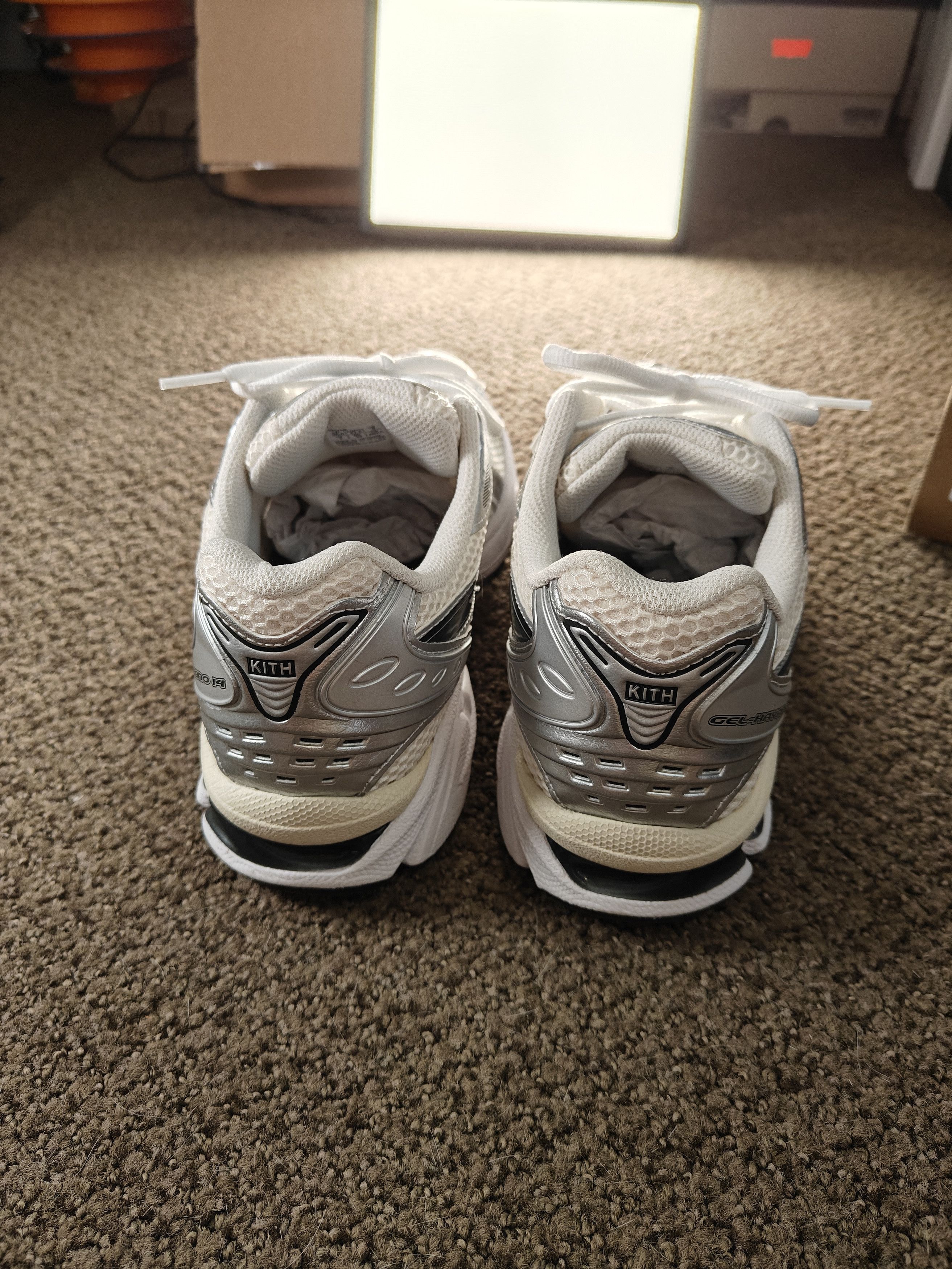 kith asics gel kayano 14 scarab green 8M - worn ONCE!
