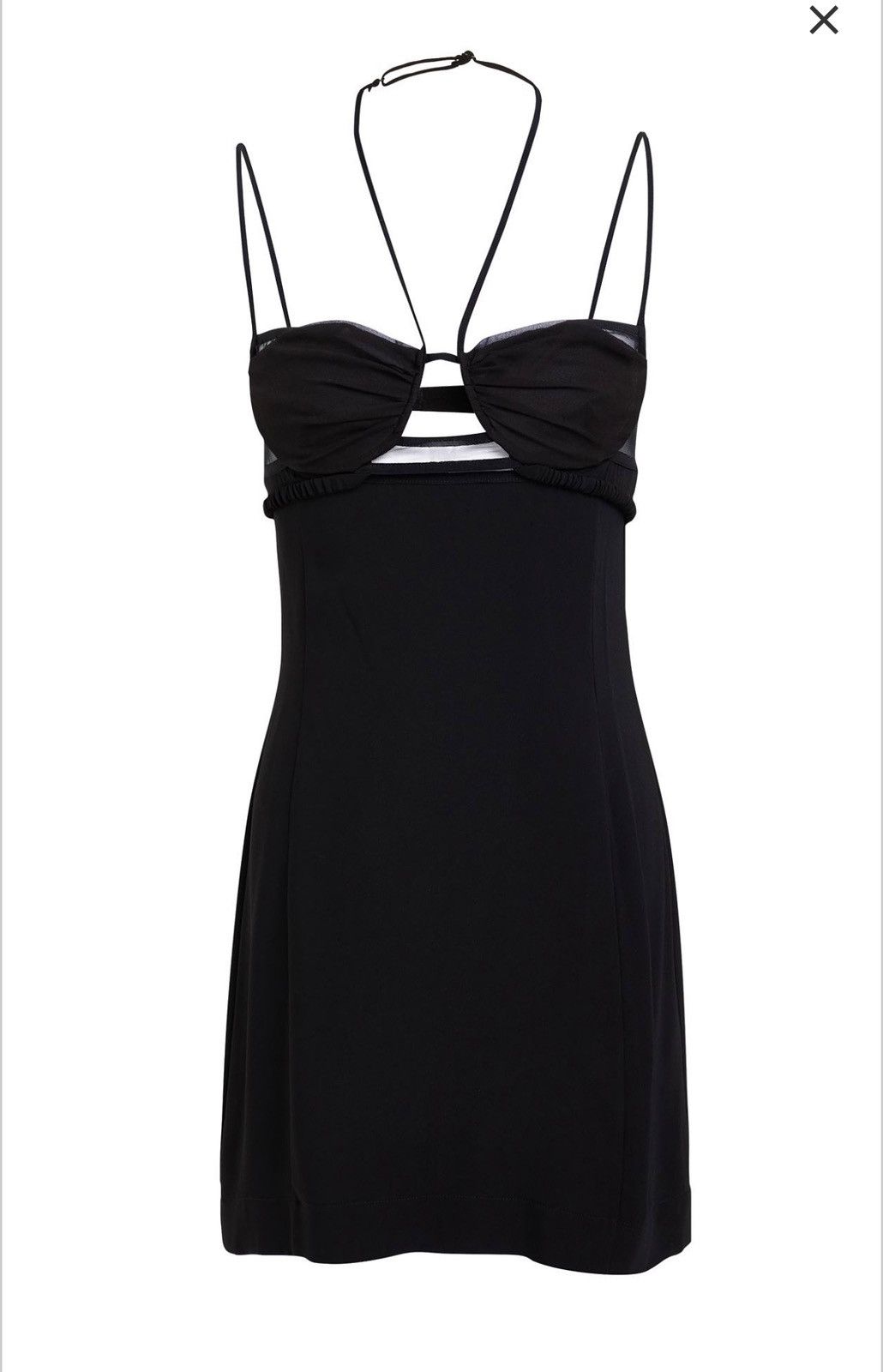 Nensi Dojaka Short Black Dress Size M / US 6-8 / IT 42-44 - 1 Thumbnail