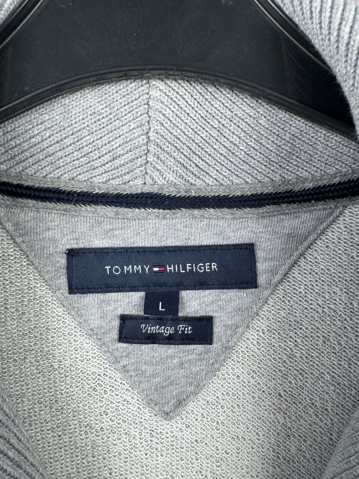 Tommy Hilfiger Tommy Hilfiger Mens Gray Shawl Collar Cardigan Button Sweate Size US L / EU 52-54 / 3 - 7 Thumbnail