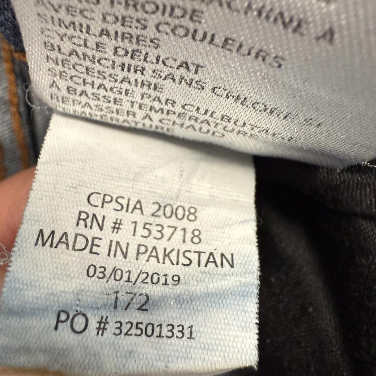 Designer Joe's Skinny Premium Denim Dark Wash Jeans - 16 Size 32" / US 10 / IT 46 - 9 Thumbnail