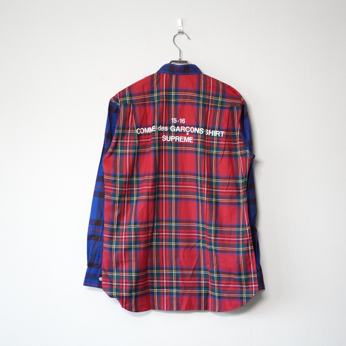 Comme des Garcons SUPREME×COMME DES GARCONS AW2015 BUTTON DOWN SHIRT Size US S / EU 44-46 / 1 - 2 Thumbnail
