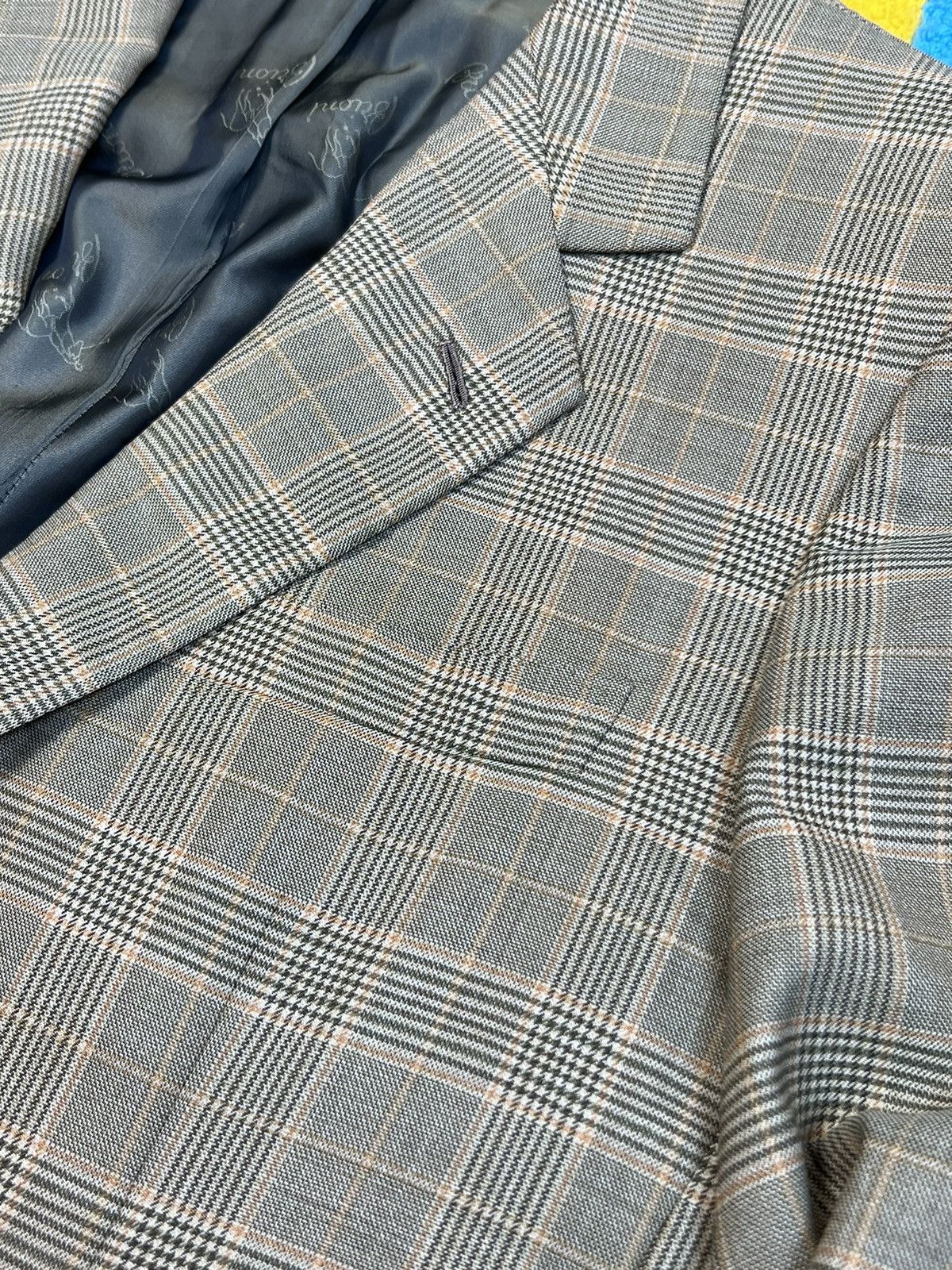 Brioni Brioni Parigi Wool Olive Check Blazer Two Buttons 52 Size 52S - 8 Thumbnail