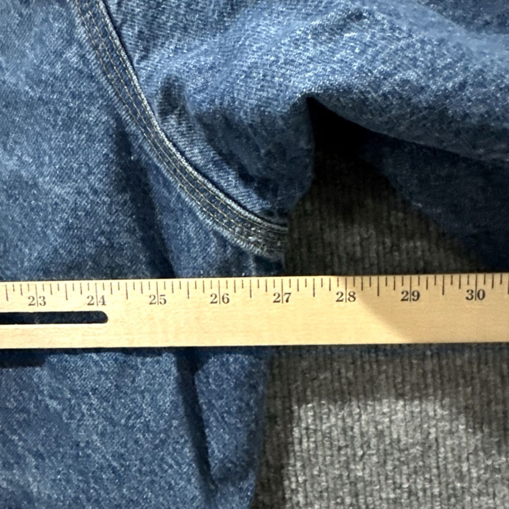 Carhartt VINTAGE Carhartt Jacket Denim Blanket Lined Trucker J11 DST Tall Size XL Men’s Size US XL / EU 56 / 4 - 5 Thumbnail