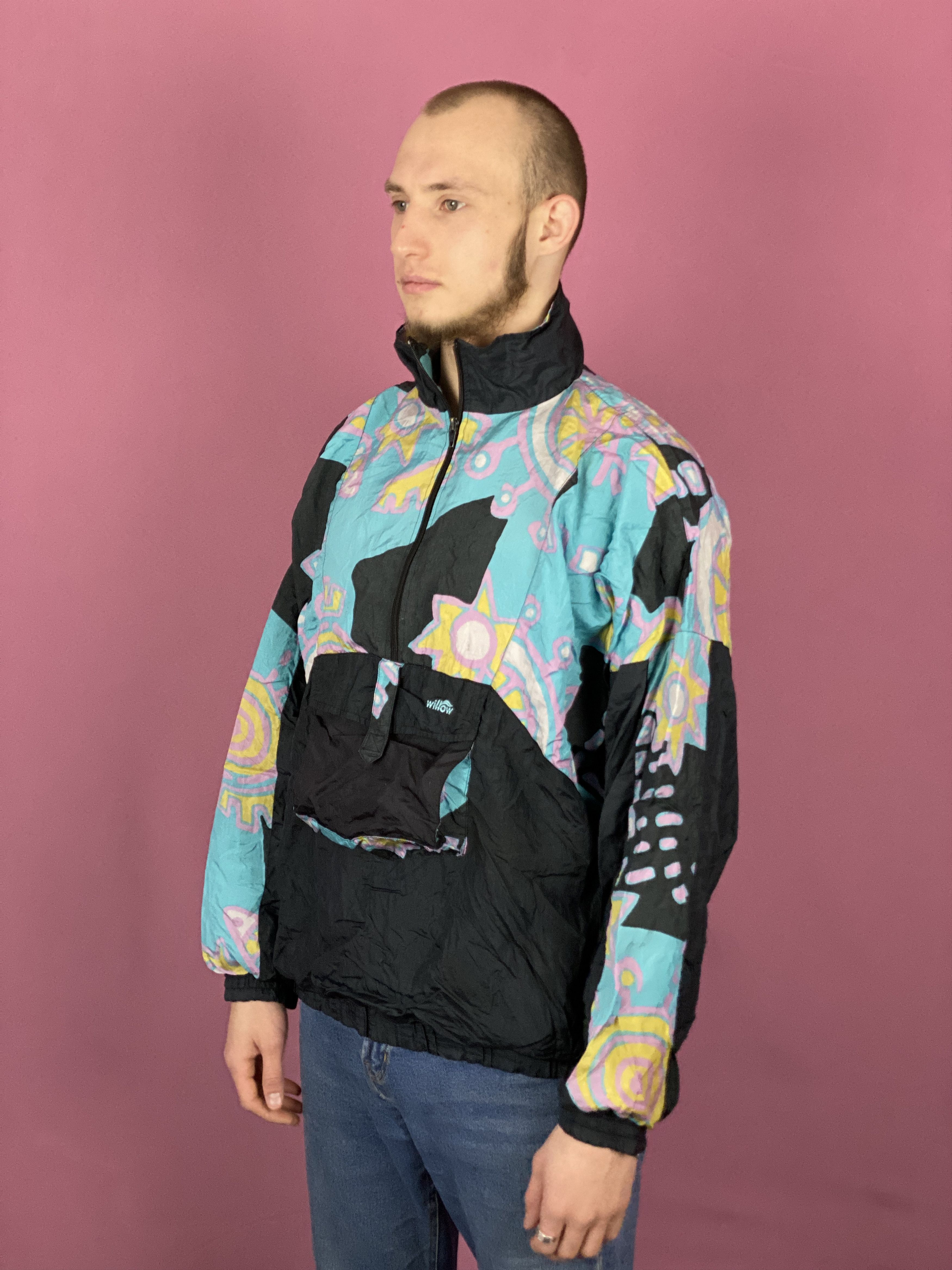 Vintage 90s Willow Vintage Men's Windbreaker Jacket - Size XL Size US XL / EU 56 / 4 - 2 Thumbnail