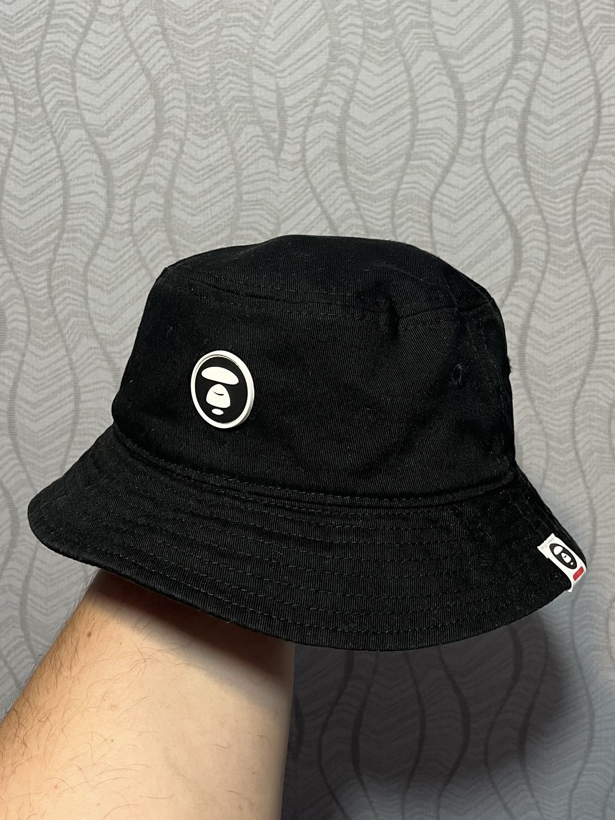 Aape Aape by a Bathing Ape Bucket Logo Black Hat Size ONE SIZE - 1 Thumbnail