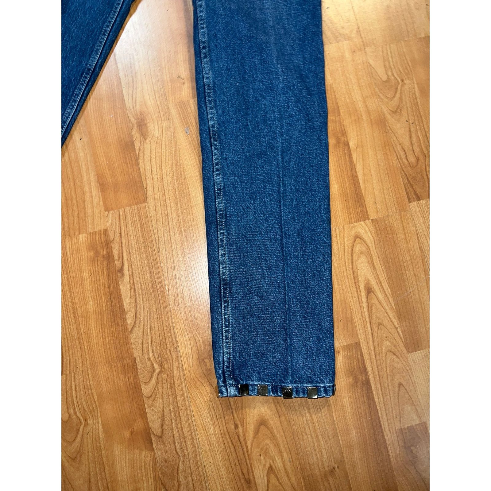 Vintage Vintage Womens Rockies Jeans Denim Stud Western Bottoms 26/3 Size 26" / US 2 / IT 38 - 2 Thumbnail