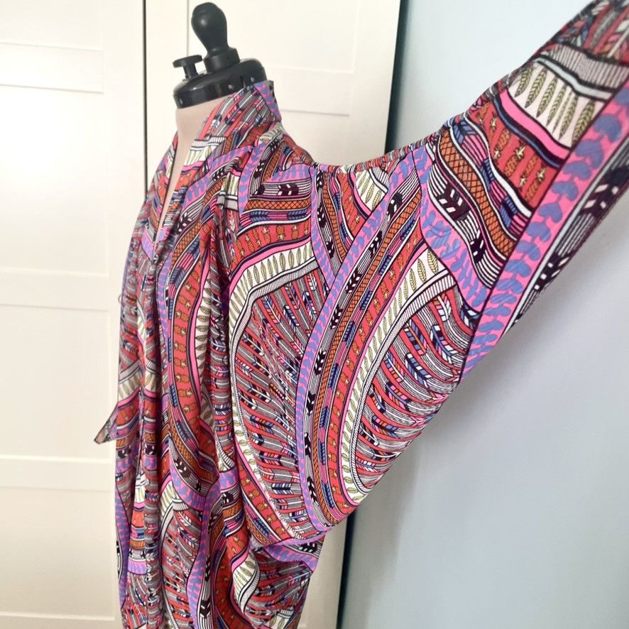 Mara Hoffman Mara Hoffman Rainbow Cocoon Duster / Beach Cover-up Size ONE SIZE - 4 Thumbnail