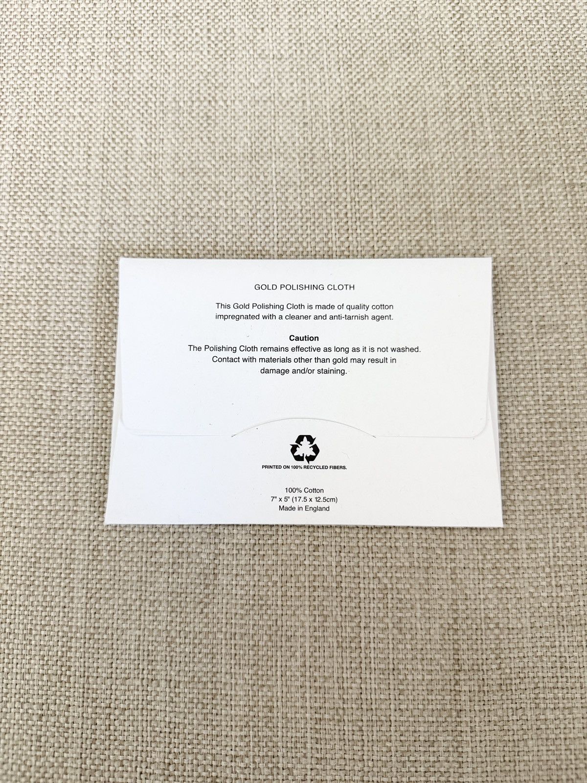 Chrome Hearts Chrome Hearts Gold Polishing Cloth (Brand New) Size ONE SIZE - 3 Thumbnail