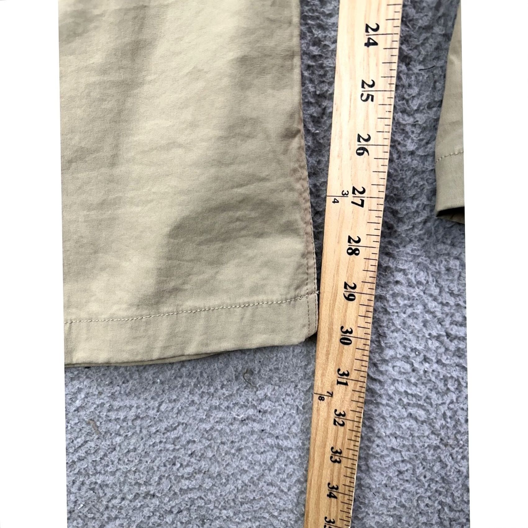 Eddie Bauer Eddie Bauer Pants Mens 36X30 Tan Nylon Blend Hiking Outdoor Straight Flat Front Mens Regular Waist 36 Inseam 30 Logo Accents Casual Vintage: No Size US 36 / EU 52 - 7 Thumbnail