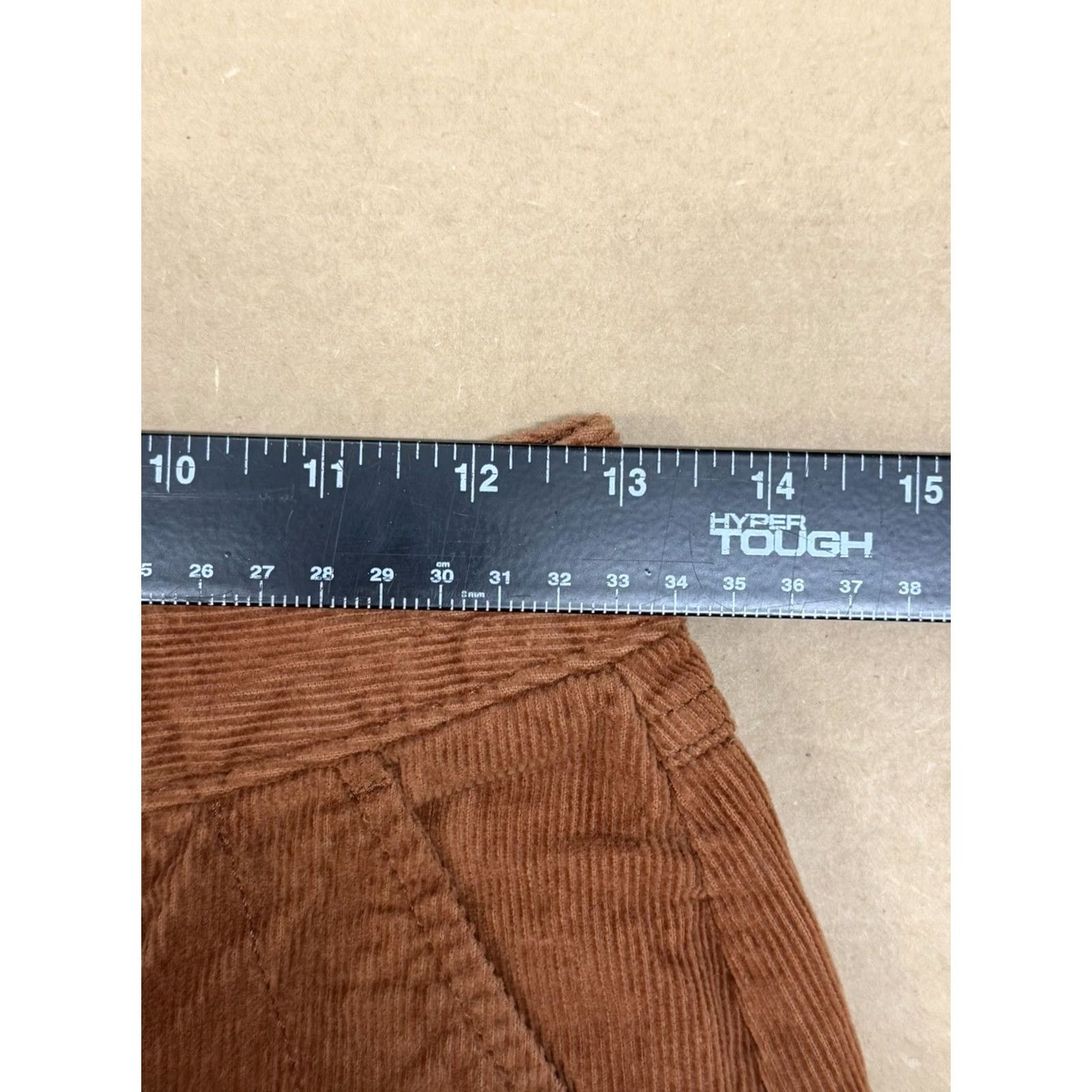 Vans Vans Corduroy Carpenter Pants Burnt Orange Womens Size 25 Skater Size 42" / US 20 - 3 Thumbnail