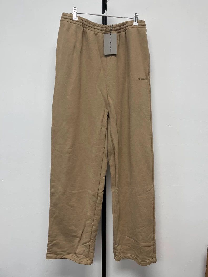 Balenciaga Balenciaga size S Embroidered logo slacks Size US 27 - 1 Thumbnail