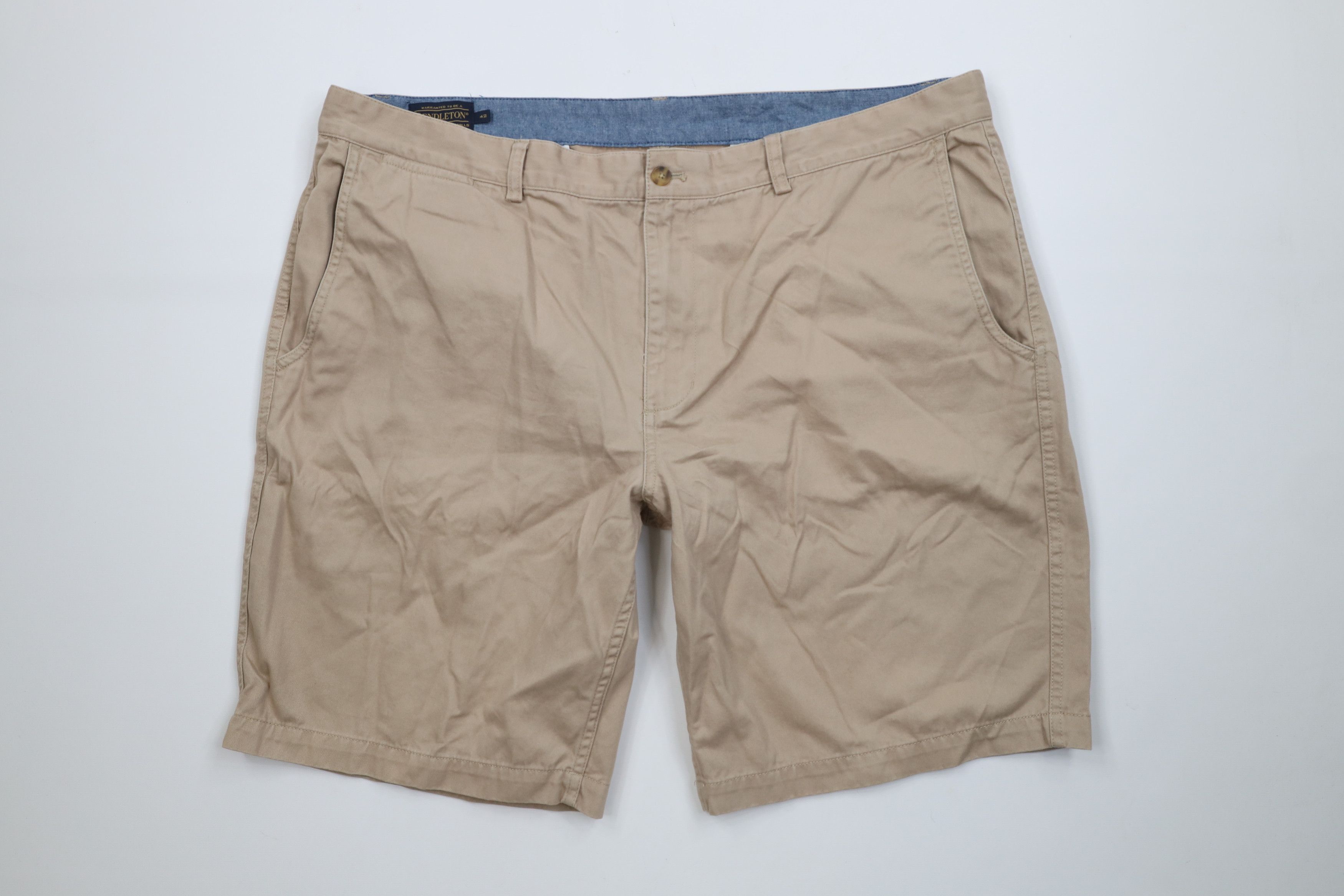 Pendleton Vintage Pendleton Utility Chino Golfing Shorts Cotton Beige Size US 42 / EU 58 - 1 Thumbnail