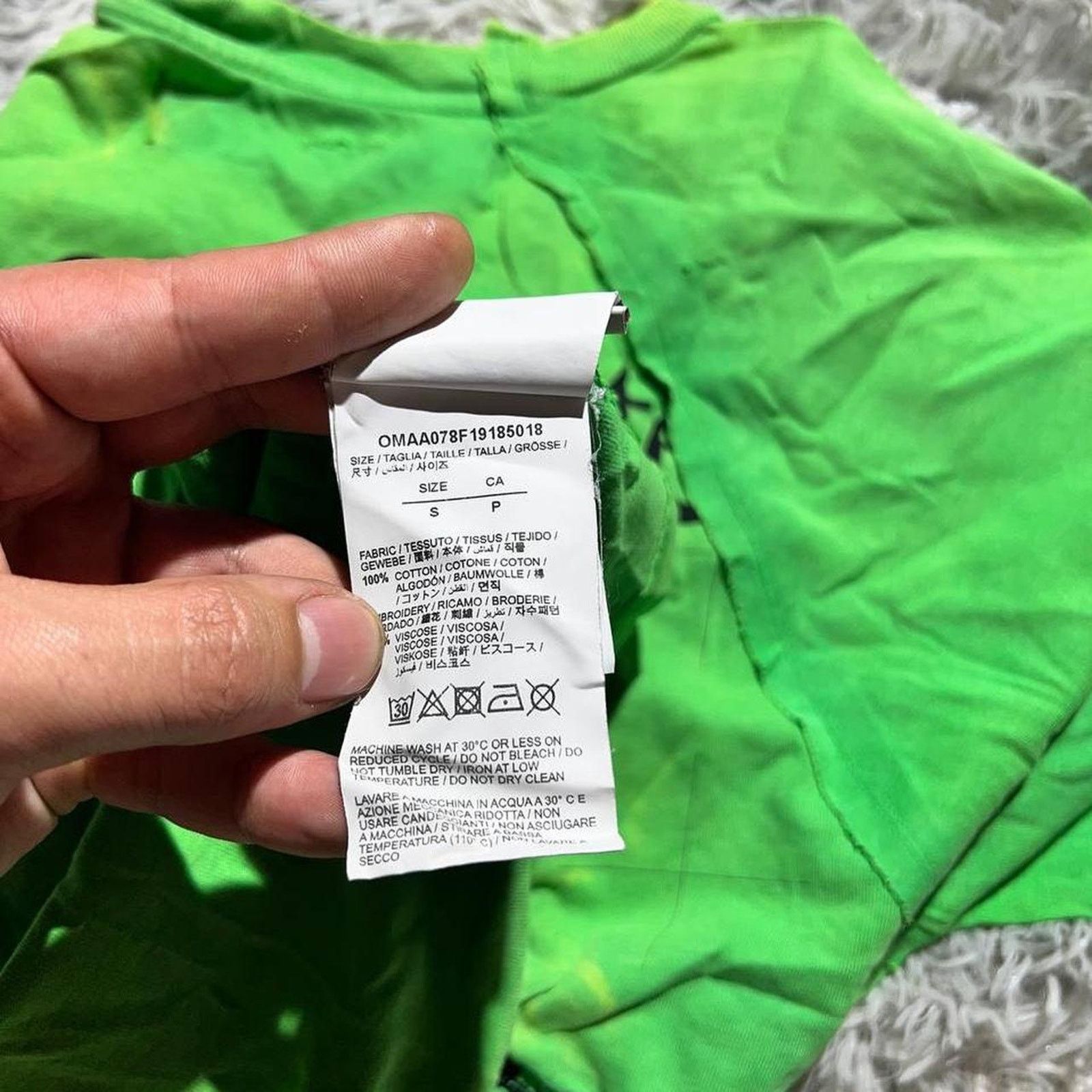 Off-White Off white virgil abloh x mirko Size US S / EU 44-46 / 1 - 8 Thumbnail