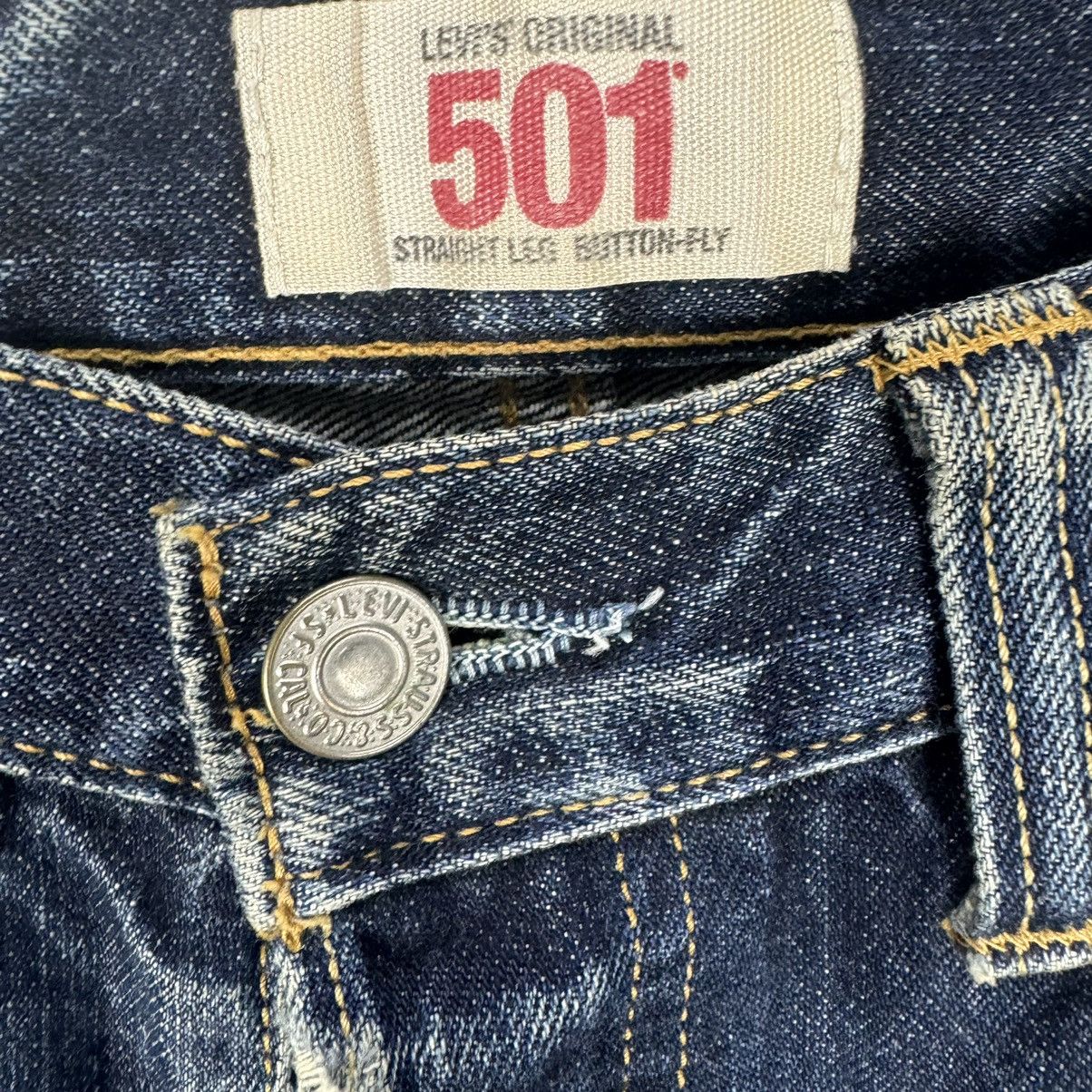 Levi's ☀️LEVI’S 501 STRAIGHT LEG PATCHWORK DENIM JEANS PANTS Size US 30 / EU 46 - 8 Thumbnail