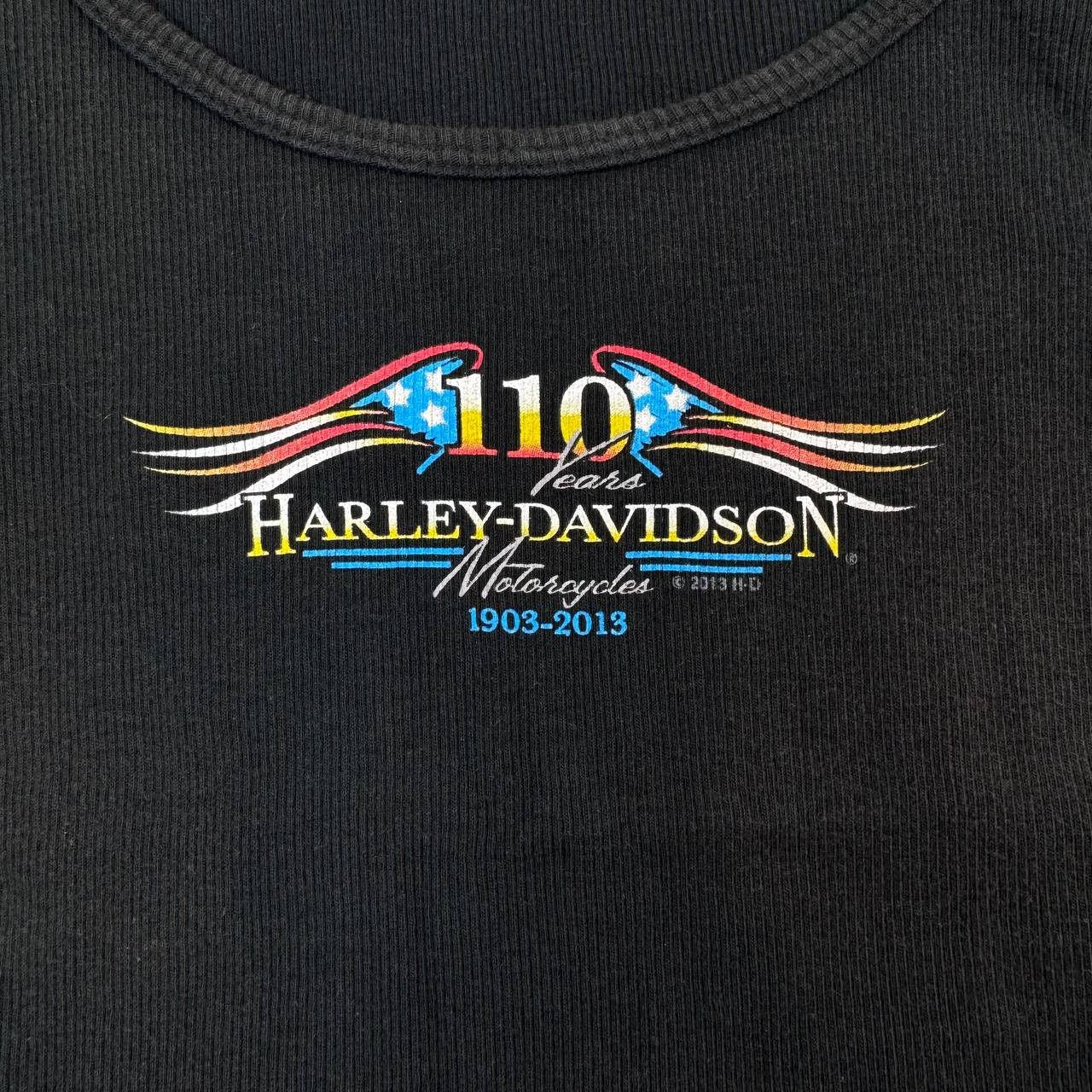 Harley Davidson Harley Davidson 110 Years Tank Top Womens Black Size XL Size US XL / EU 56 / 4 - 3 Thumbnail