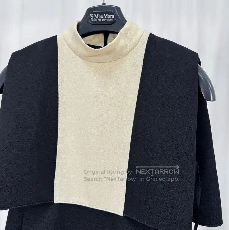 Valentino Valentino Sleeveless Black Polyester Dress . Size L / US 10 / IT 46 - 3 Thumbnail