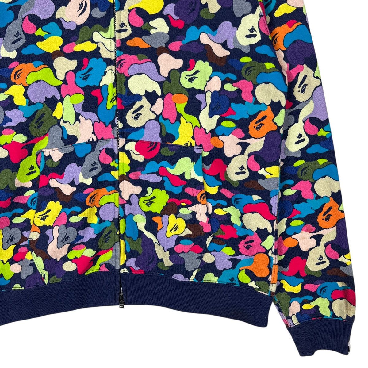 Bape 🔥 A BATHING APE INLUKEWARM WATER CAMO ZIPPER HOODIE Size US L / EU 52-54 / 3 - 11 Thumbnail