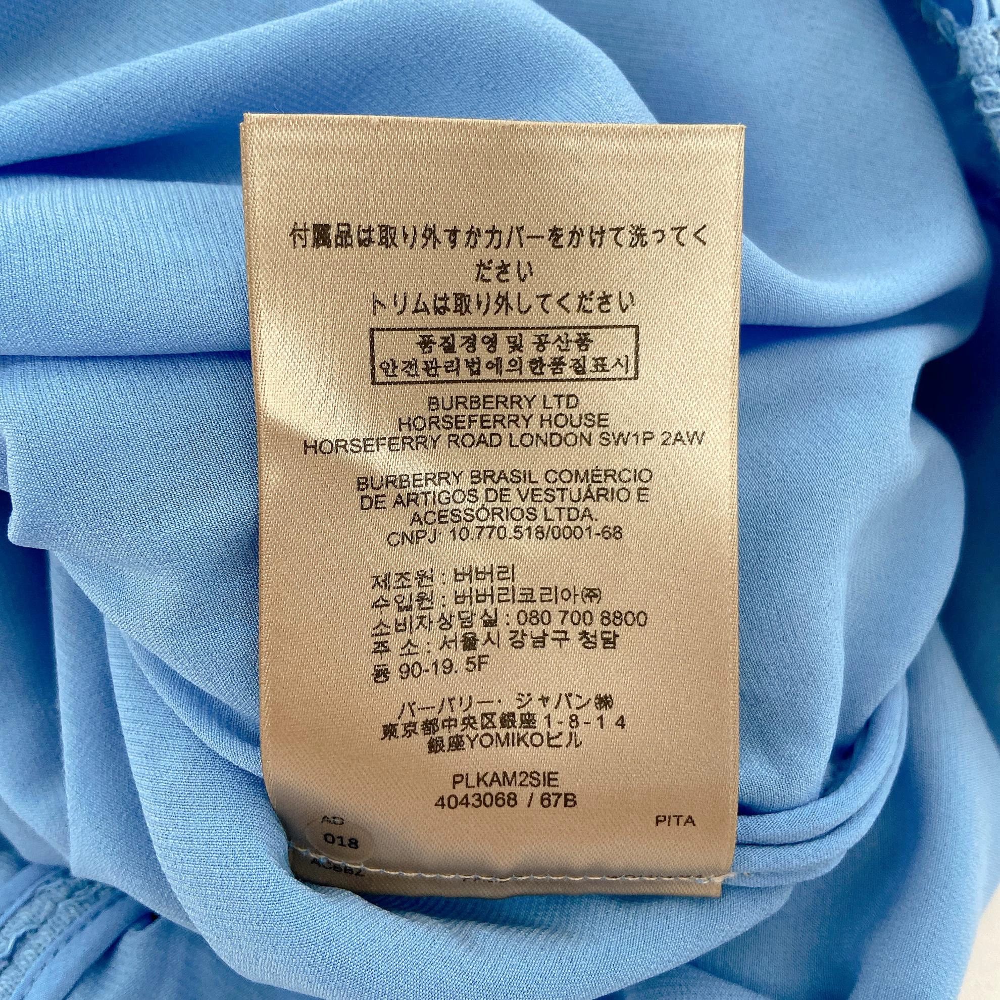 Burberry Burberry lace blue dress Size XS / US 0-2 / IT 36-38 - 8 Thumbnail